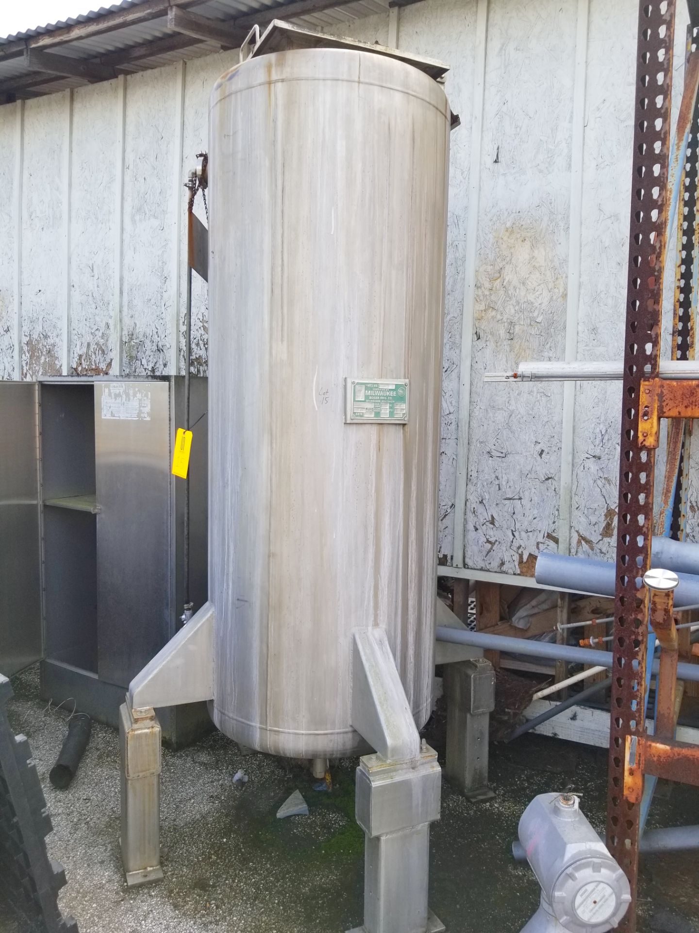 Stainless Steel Boiler Reclaim Tank