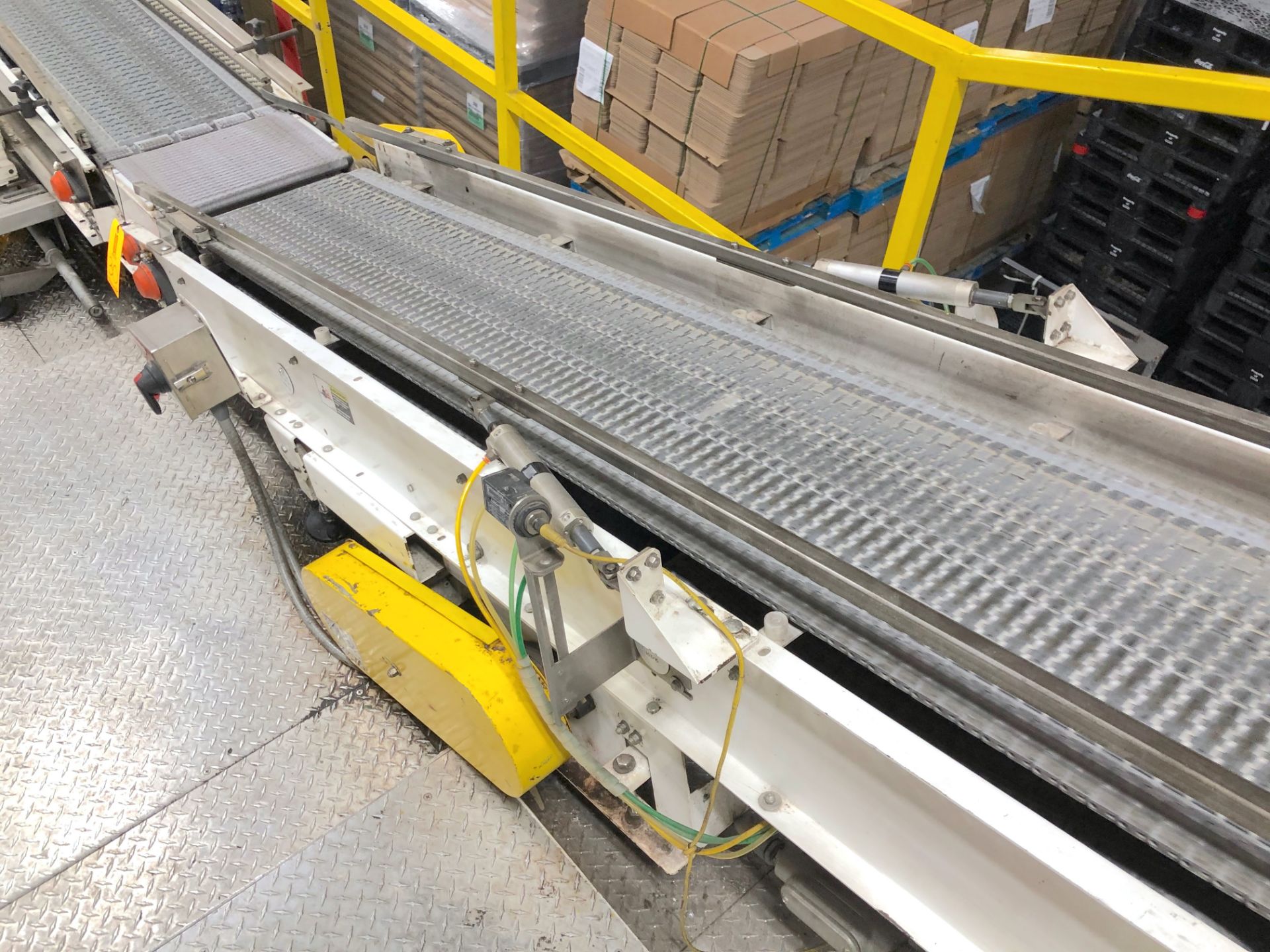 Full Case Conveyor from Lane Diverter to Palletizer - Image 11 of 12