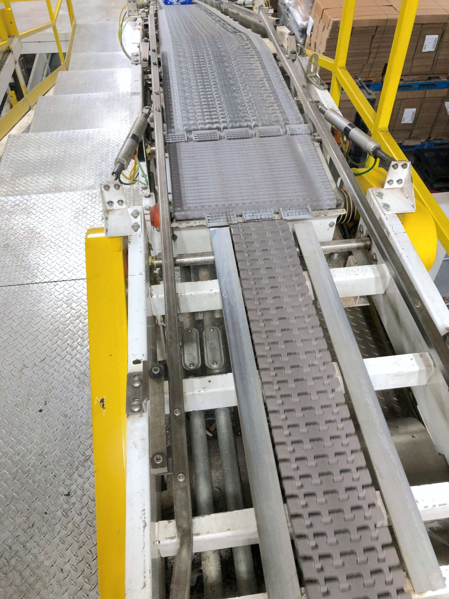 Full Case Conveyor from Lane Diverter to Palletizer - Image 9 of 12