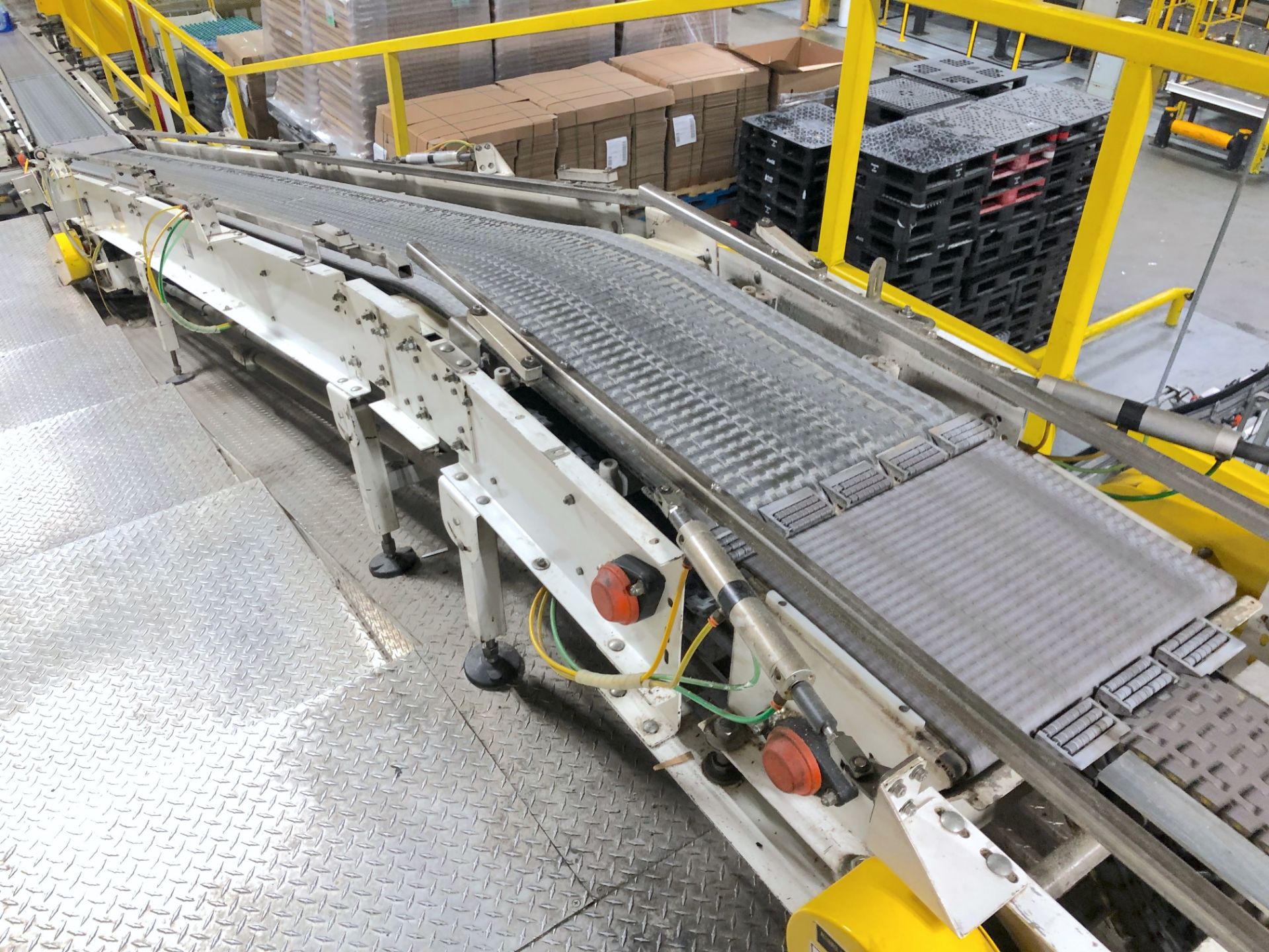 Full Case Conveyor from Lane Diverter to Palletizer - Image 8 of 12
