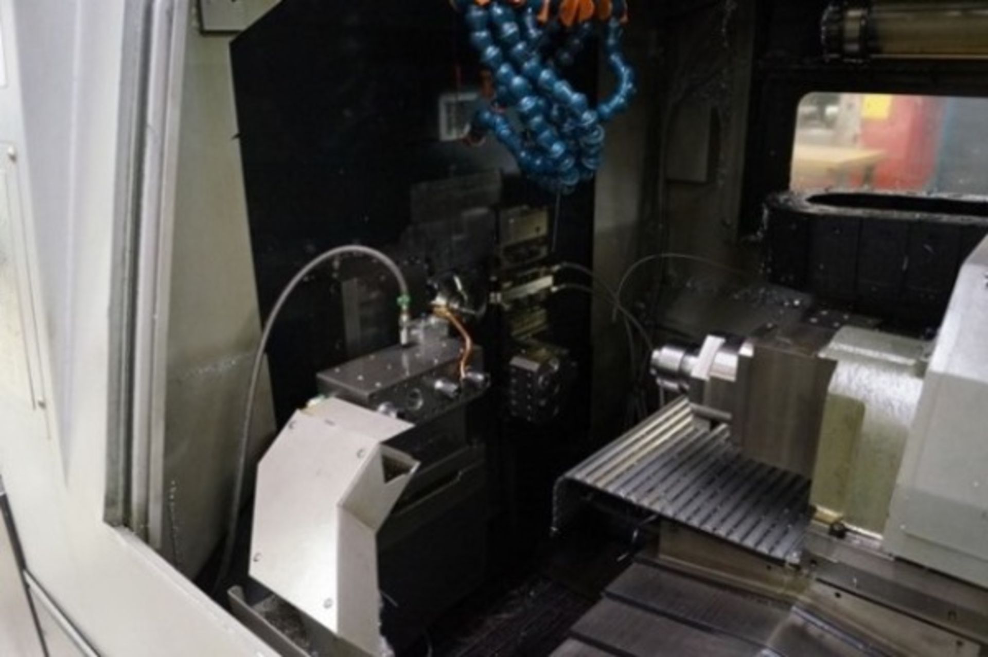 2014 TSUGAMI BO325II CNC SWISS LATHE, HIGH PRESSURE COOLANT, LNS ALPHA 538 MAGAZINE BAR FEED, CAPACI - Image 3 of 14