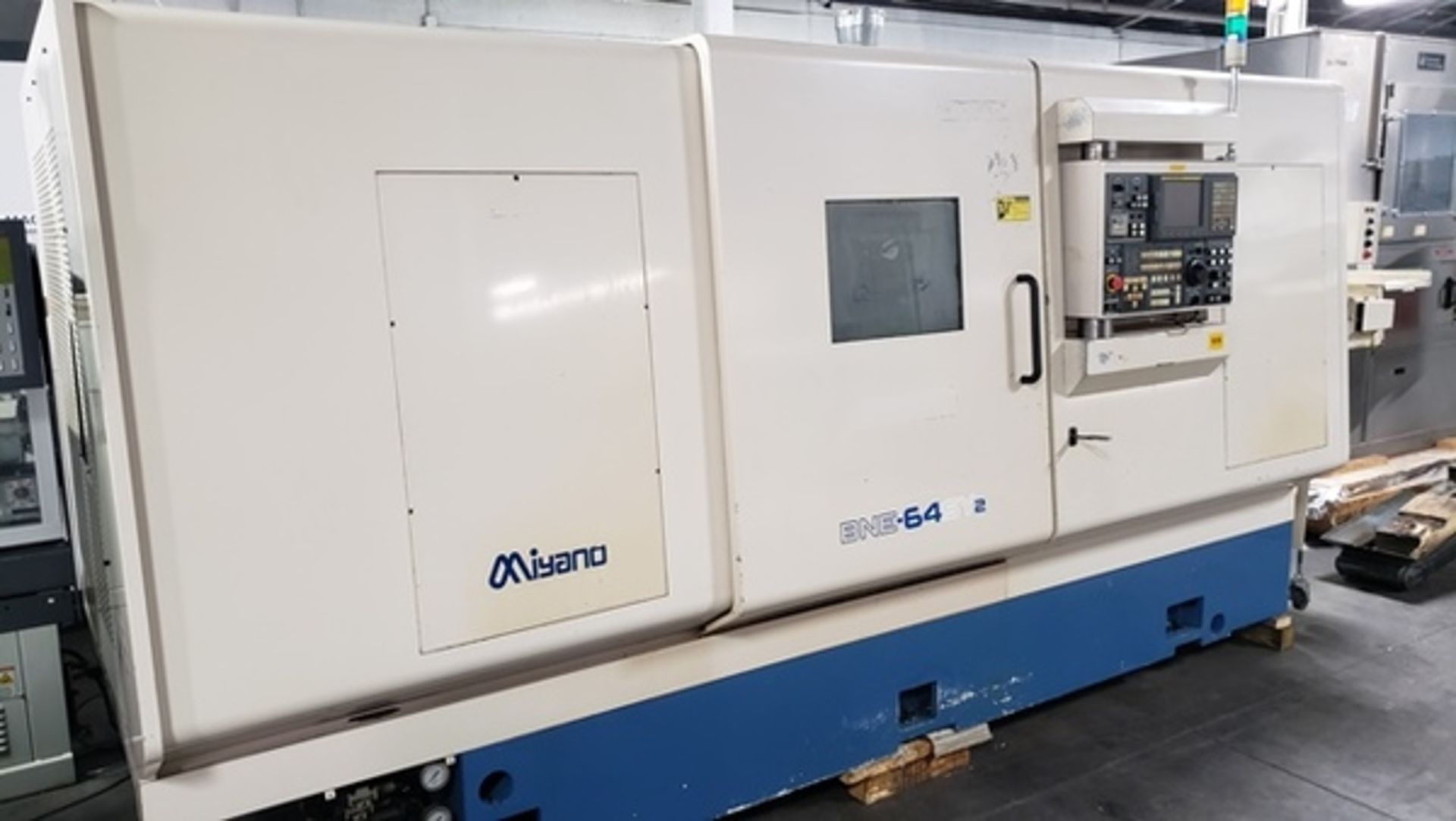 2005 MIYANO BNE-64SY2 CNC MULTI-AXIS TURNING CENTER, 2-TURRETS, Y-AXIS, SUB-SPINDLE, 8" CHUCK SIZE,