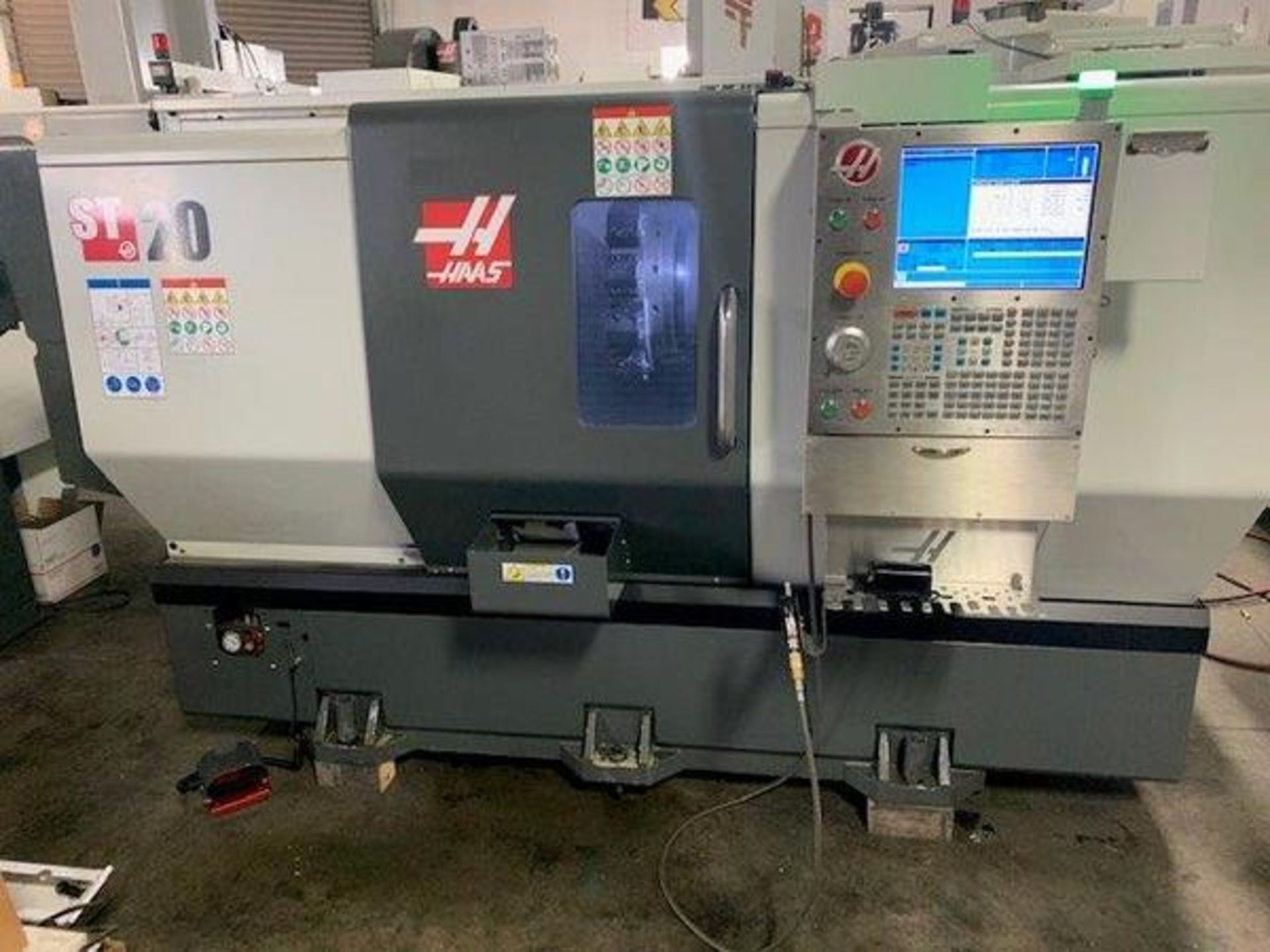 2017 HAAS ST-20 CNC TURNING CENTER, CHUCK SIZE: 8", BAR CAPACITY: 2", EQUIPPED WITH: HAAS CNC CONTRO