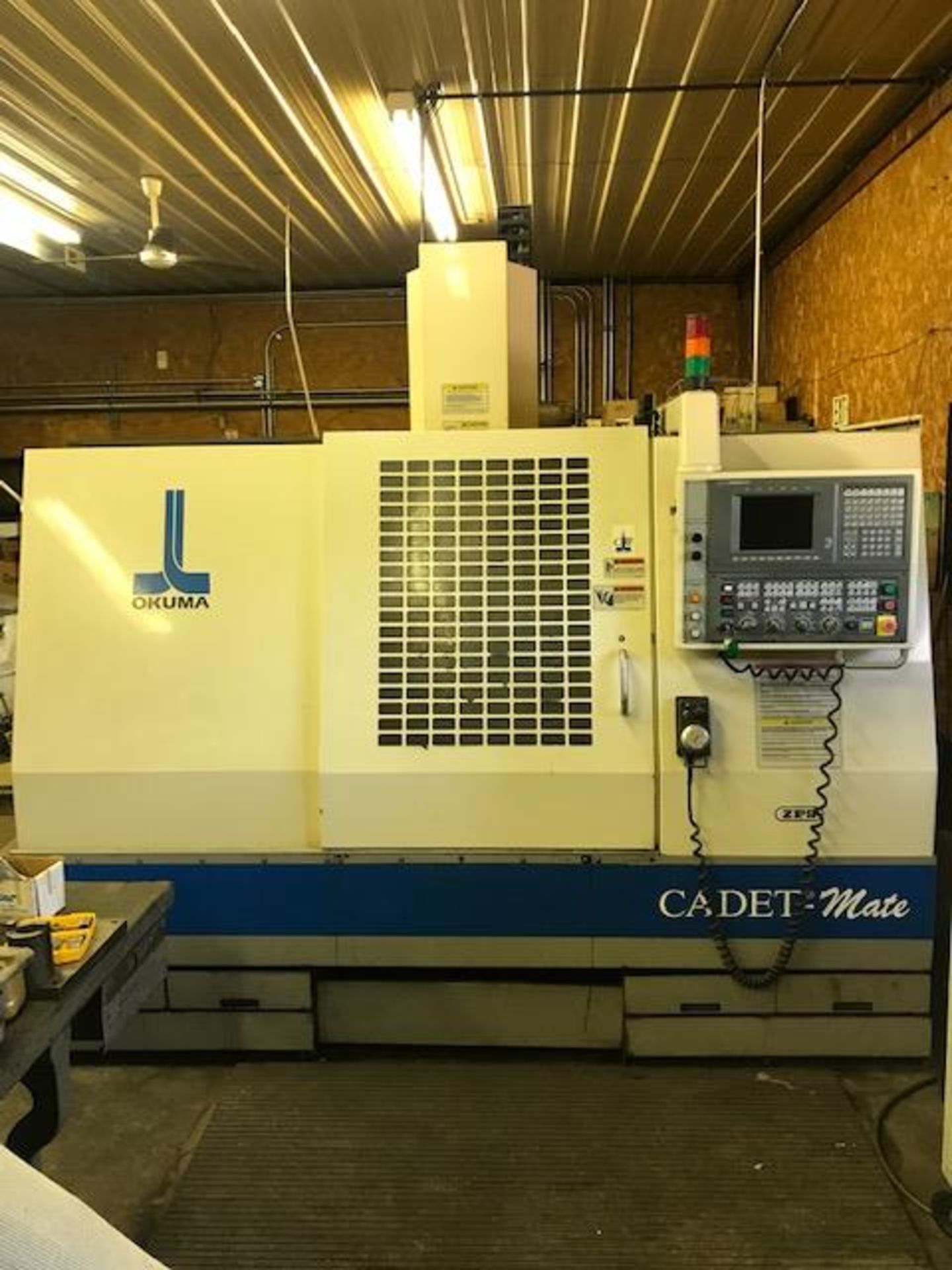 OKUMA VERTICAL MACHINING CENTER, MODEL CADET MATE, S/N 0507, (LOCATION: SOUTH BEND, IN) ***RIGGING