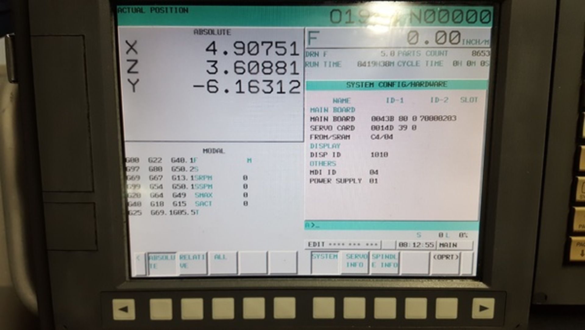 2014 TSUGAMI BO325II CNC SWISS LATHE, HIGH PRESSURE COOLANT, LNS ALPHA 538 MAGAZINE BAR FEED, CAPACI - Image 10 of 14