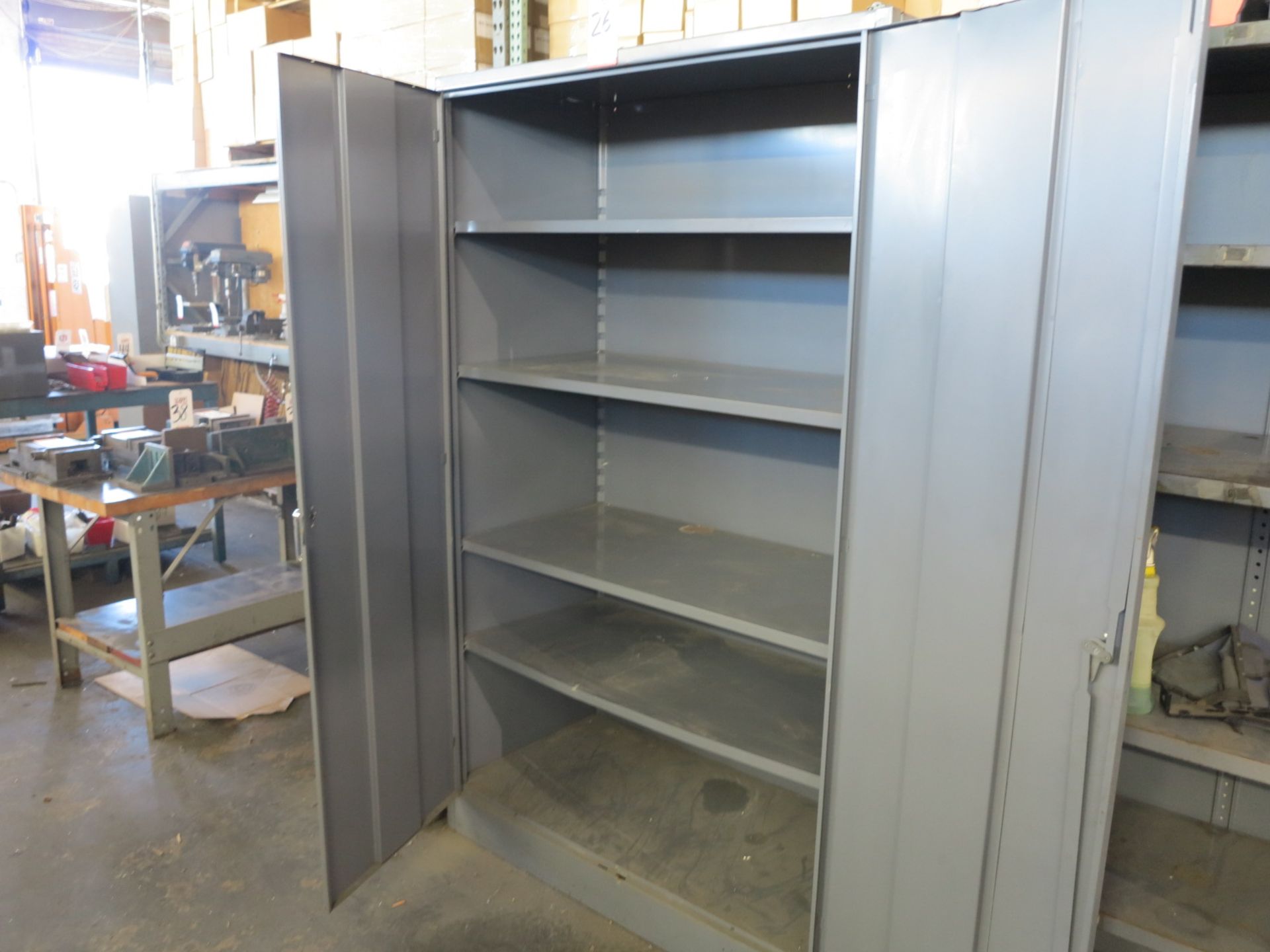 2-DOOR STORAGE CABINET, 4' X 2'