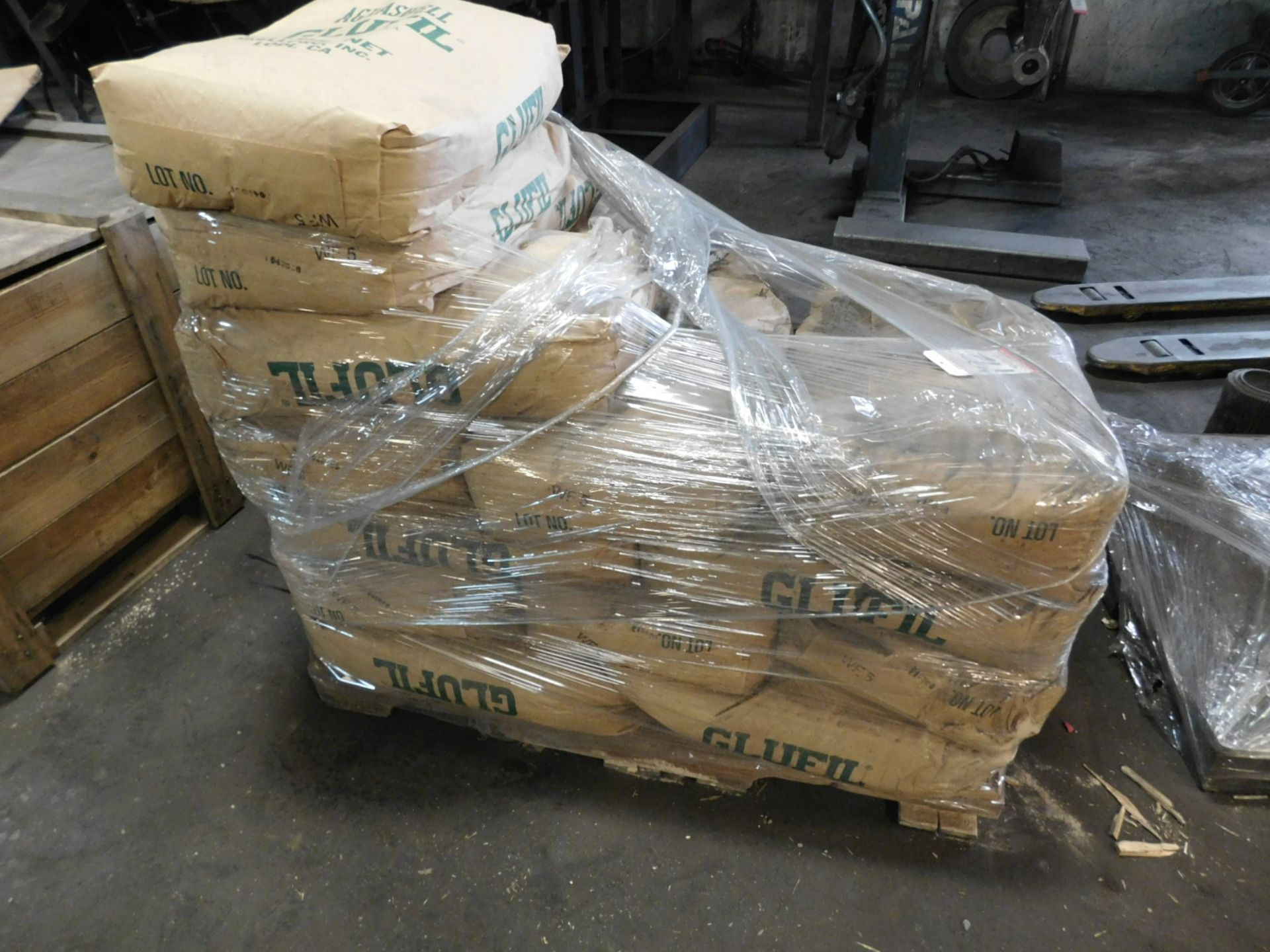 LOT - APPROX. (20) 50 LB. BAGS OF AGRASHELL GLUFIL, ON PALLET - Image 2 of 3