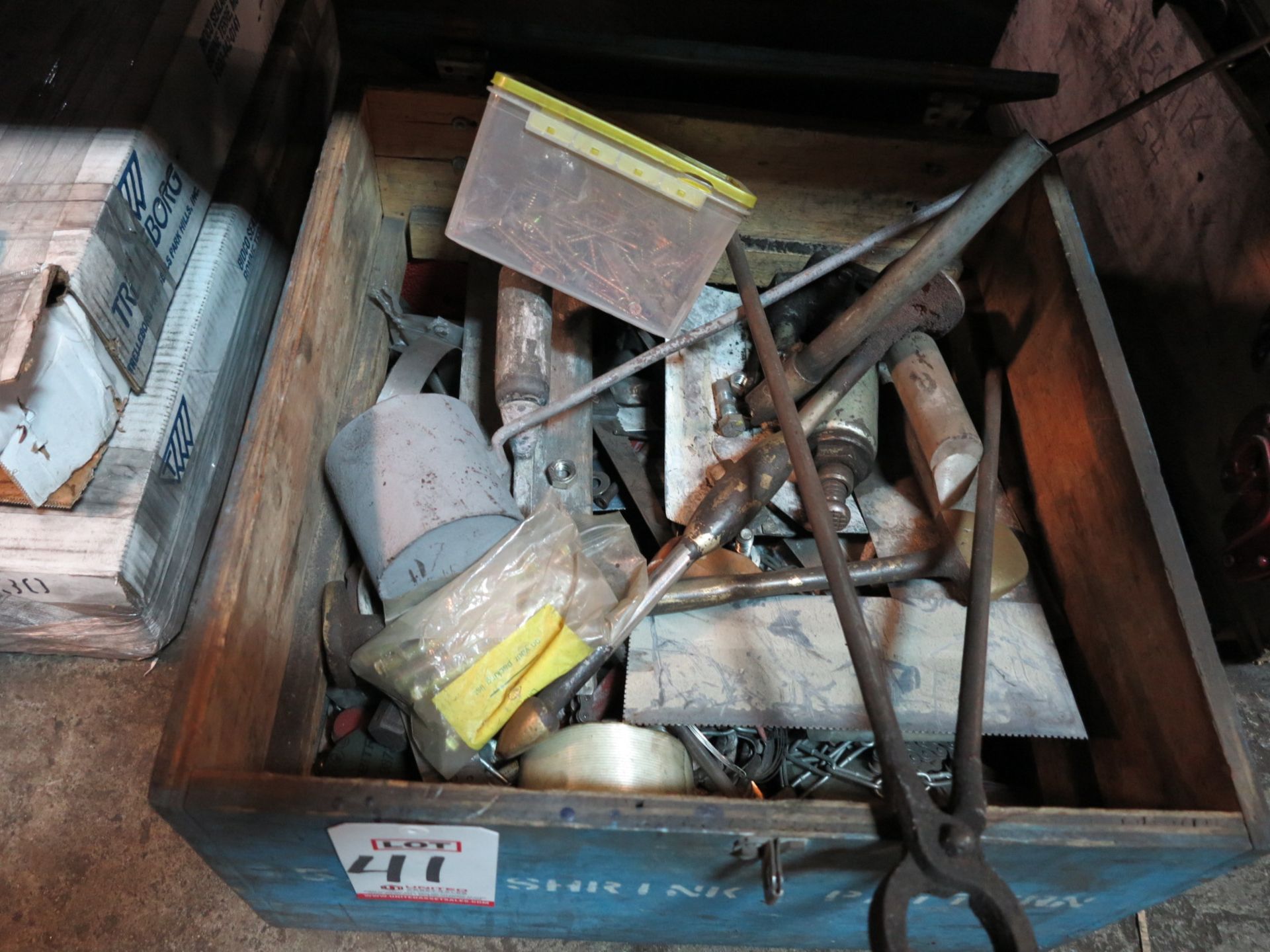 LOT - MISC FOUNDRY TOOLS, TONGS, ETC. - Image 3 of 3