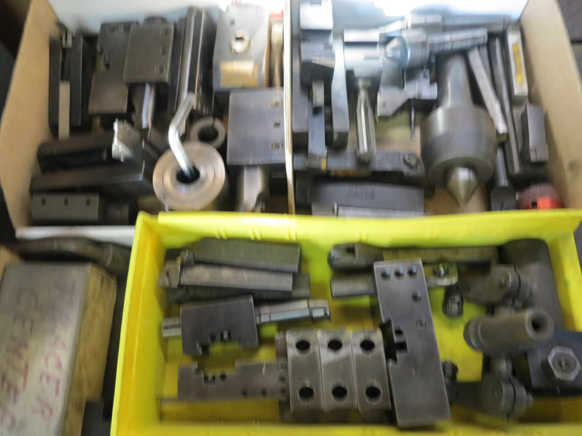 LOT - LATHE TOOLING, CENTERS, TOOL HOLDERS, ETC. - Image 2 of 2