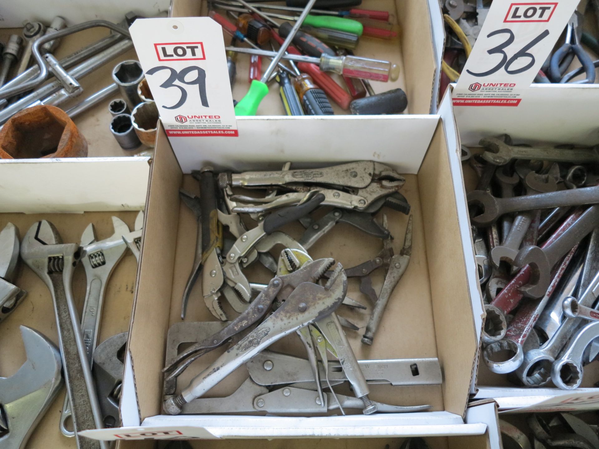 LOT - VISE GRIP PLIERS