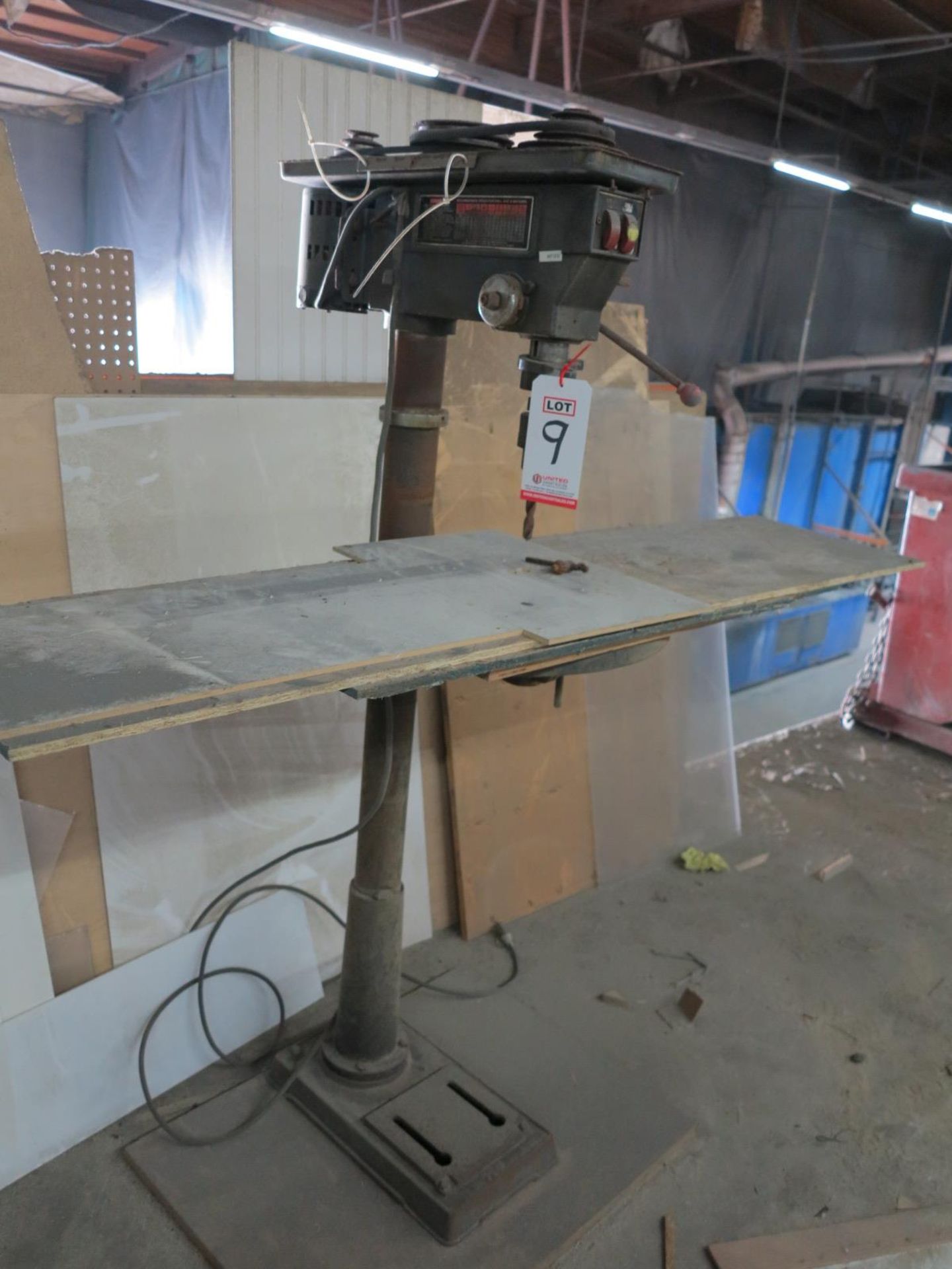 17" VARIABLE SPEED DRILL PRESS, OUT OF SERVICE