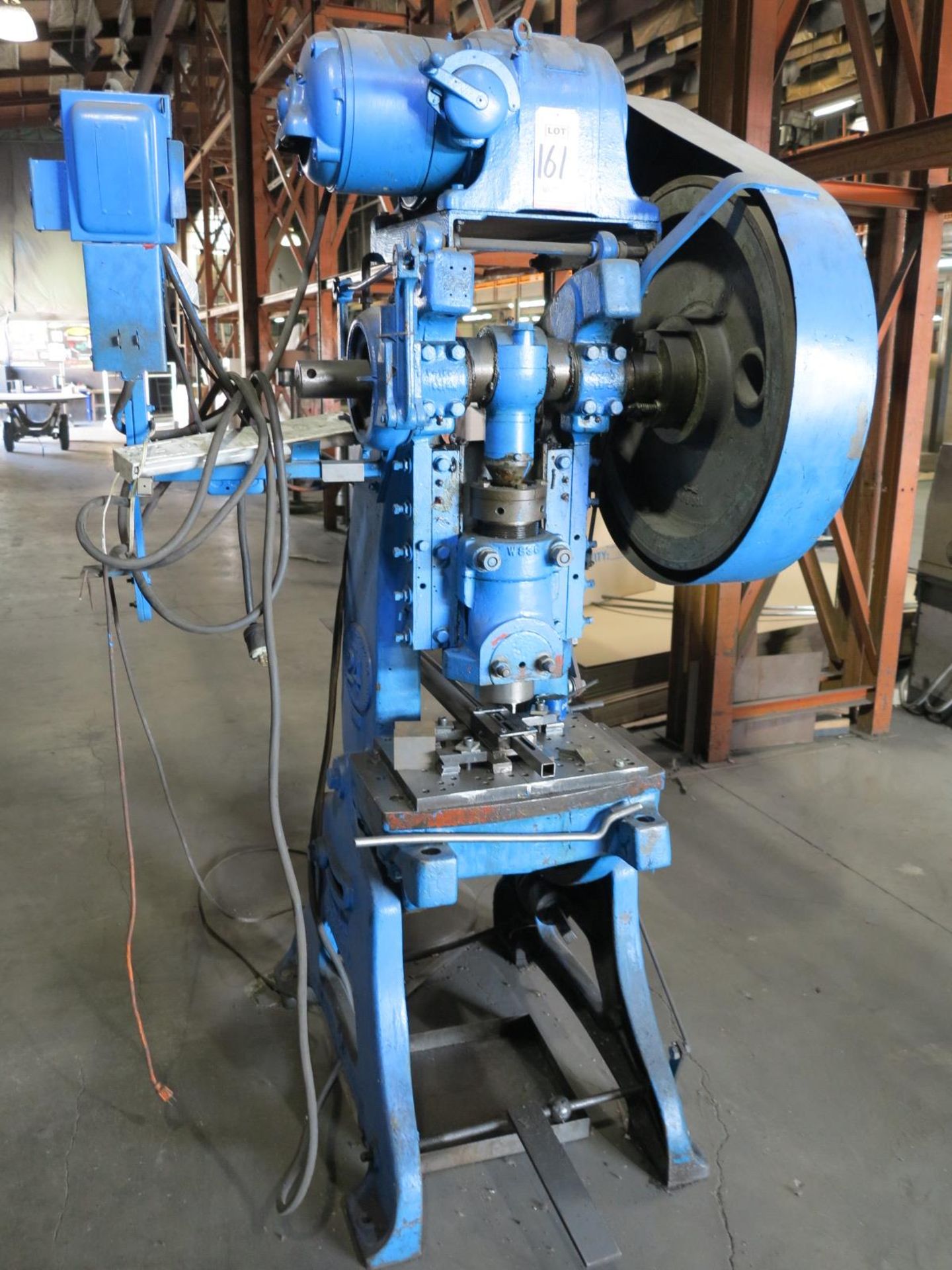 WALSH MODEL 24 O.B.I. PUNCH PRESS, S/N 8418