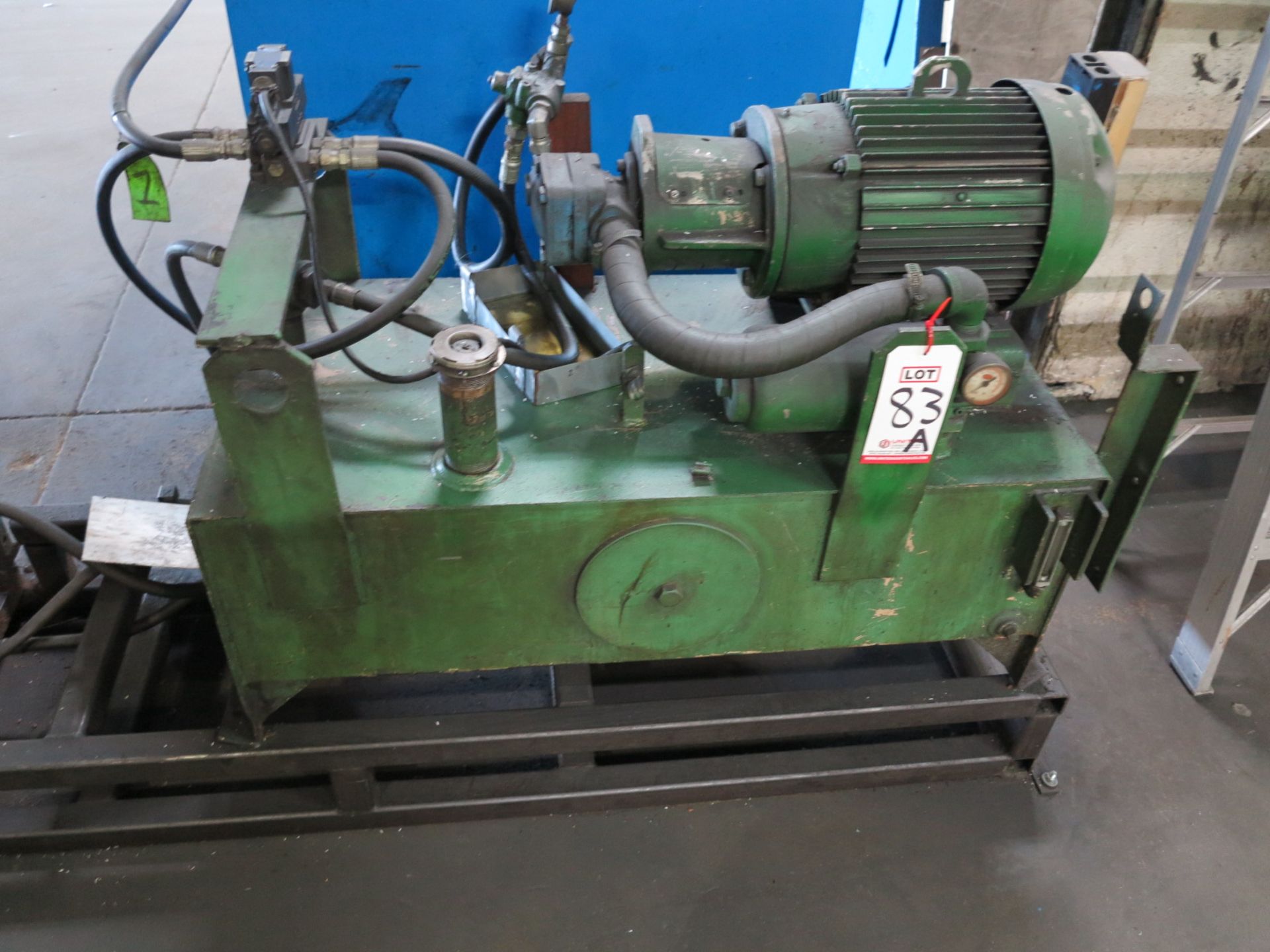 COMACA CORNER NOTCHER, COMES W/ 10 HP HYDRAULIC PUMP - Image 3 of 4