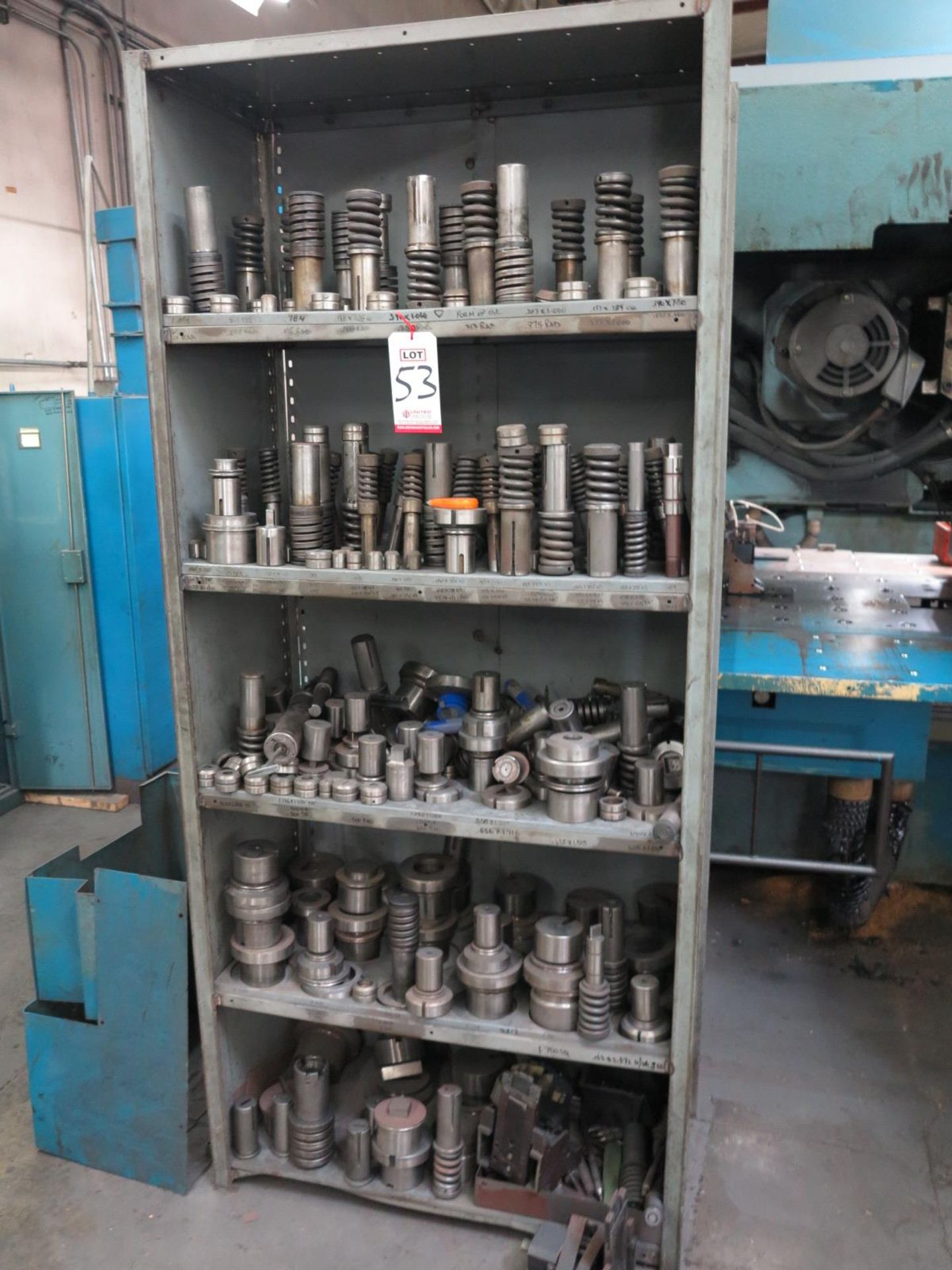 LOT - LARGE QUANTITY OF PUNCH PRESS TOOLING