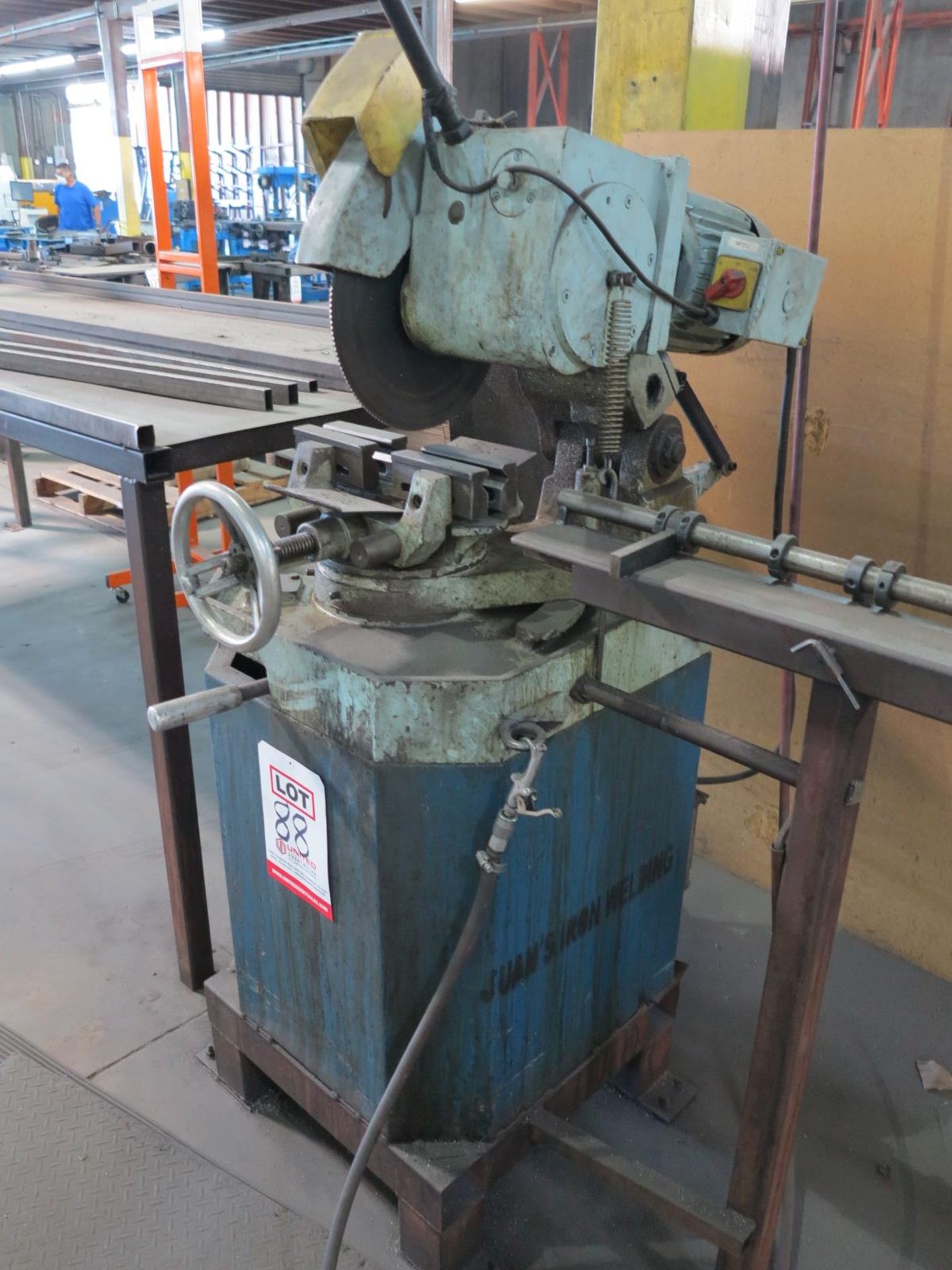 12" COLD SAW, 3 HP, 3-PHASE, FERROUS METAL, MANUAL CLAMP - Image 2 of 3