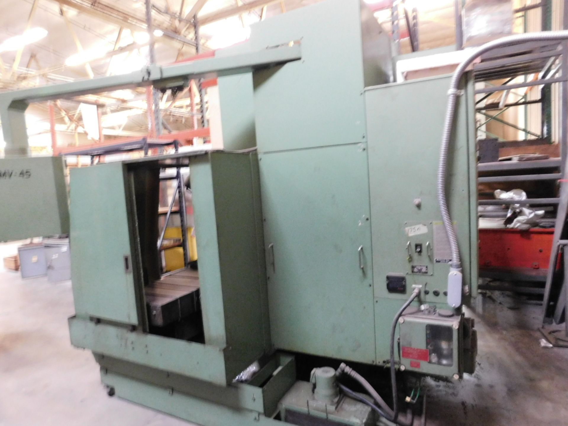 MORI SEIKI MV-45/40 VERTICAL MACHINING CENTER, FANUC 11M CNC CONTROL, S/N 1249 - Image 4 of 4