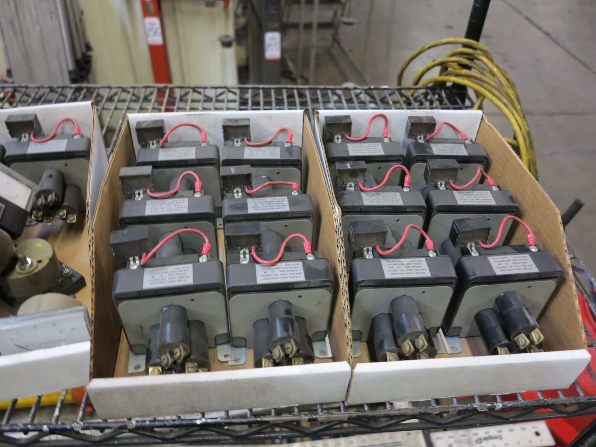 LOT - (2) 1 KVA INDUSTRIAL CONTROL TRANSFORMERS AND (4) BOXES CONTAINING 120 VAC COILS, 1-C - Image 3 of 3