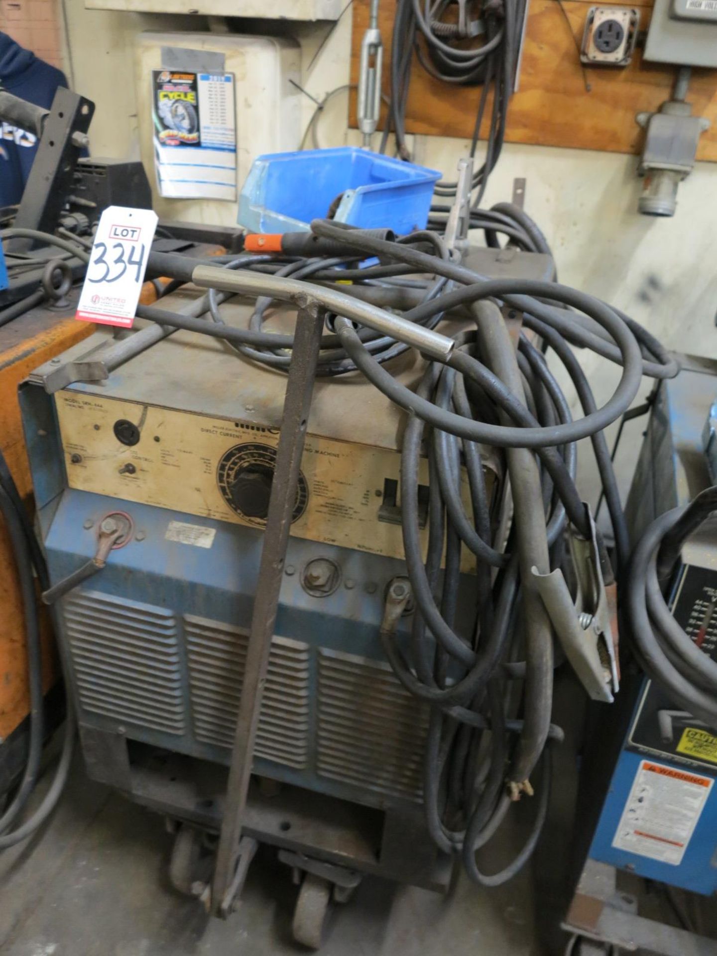 MILLER SRH-444 DC ARC WELDER, S/N HF875823