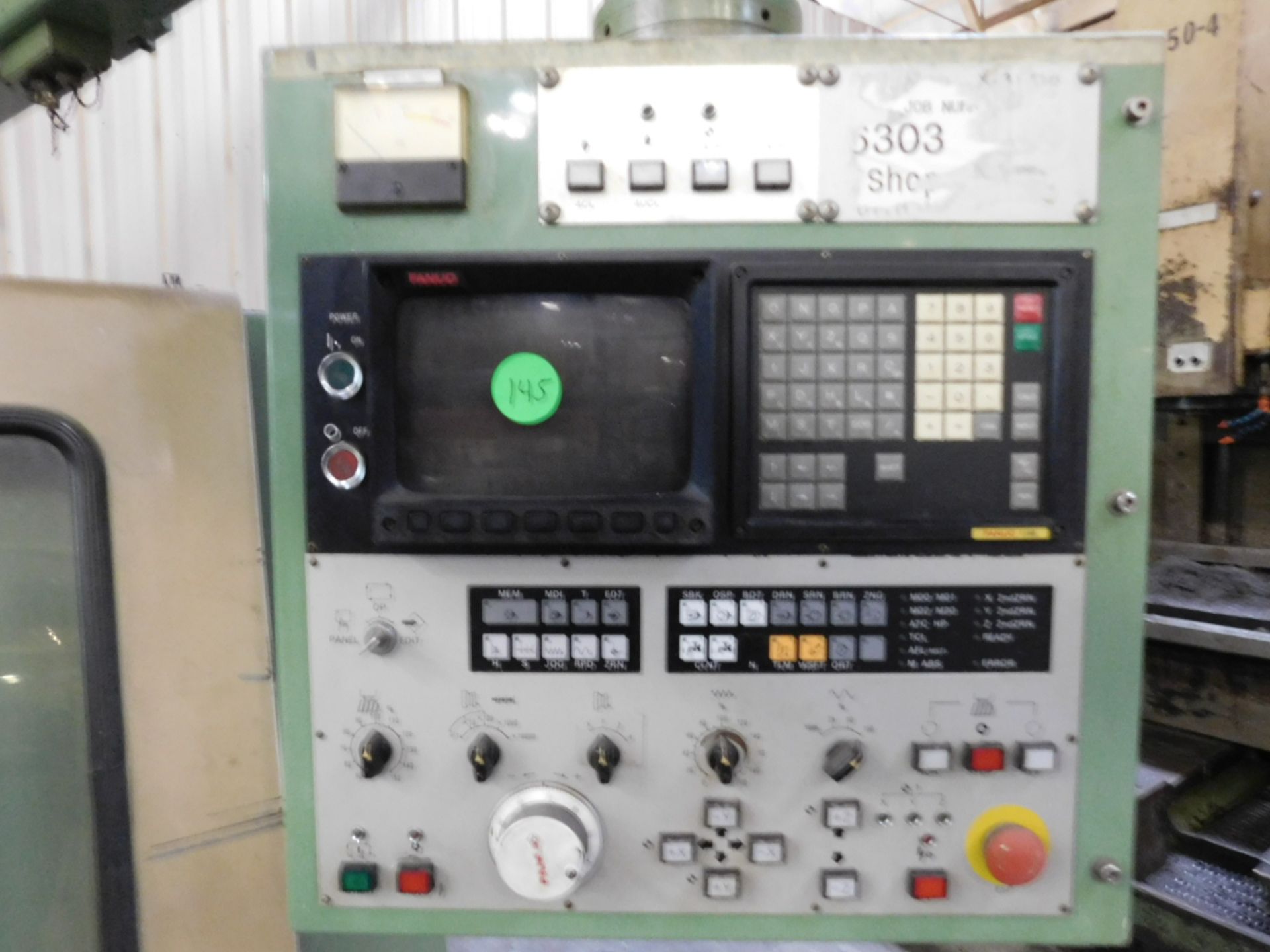 MORI SEIKI MV-45/40 VERTICAL MACHINING CENTER, FANUC 11M CNC CONTROL, S/N 1249 - Image 3 of 4