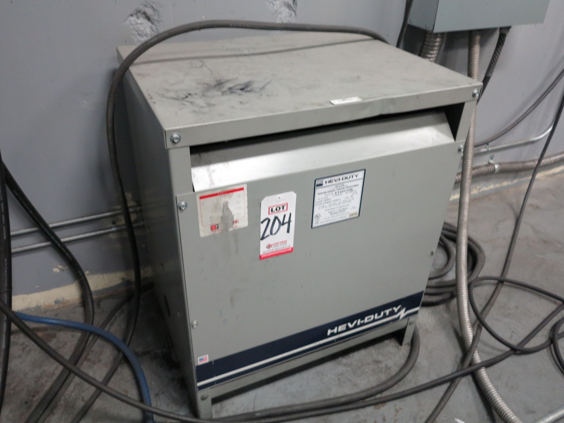 EGS HEVI-DUTY SHIELDED GENERAL PURPOSE TRANSFORMER, 75.0 KVA, 3-PHASE, 60 HERTZ, HIGH VOLTAGE: 480D,