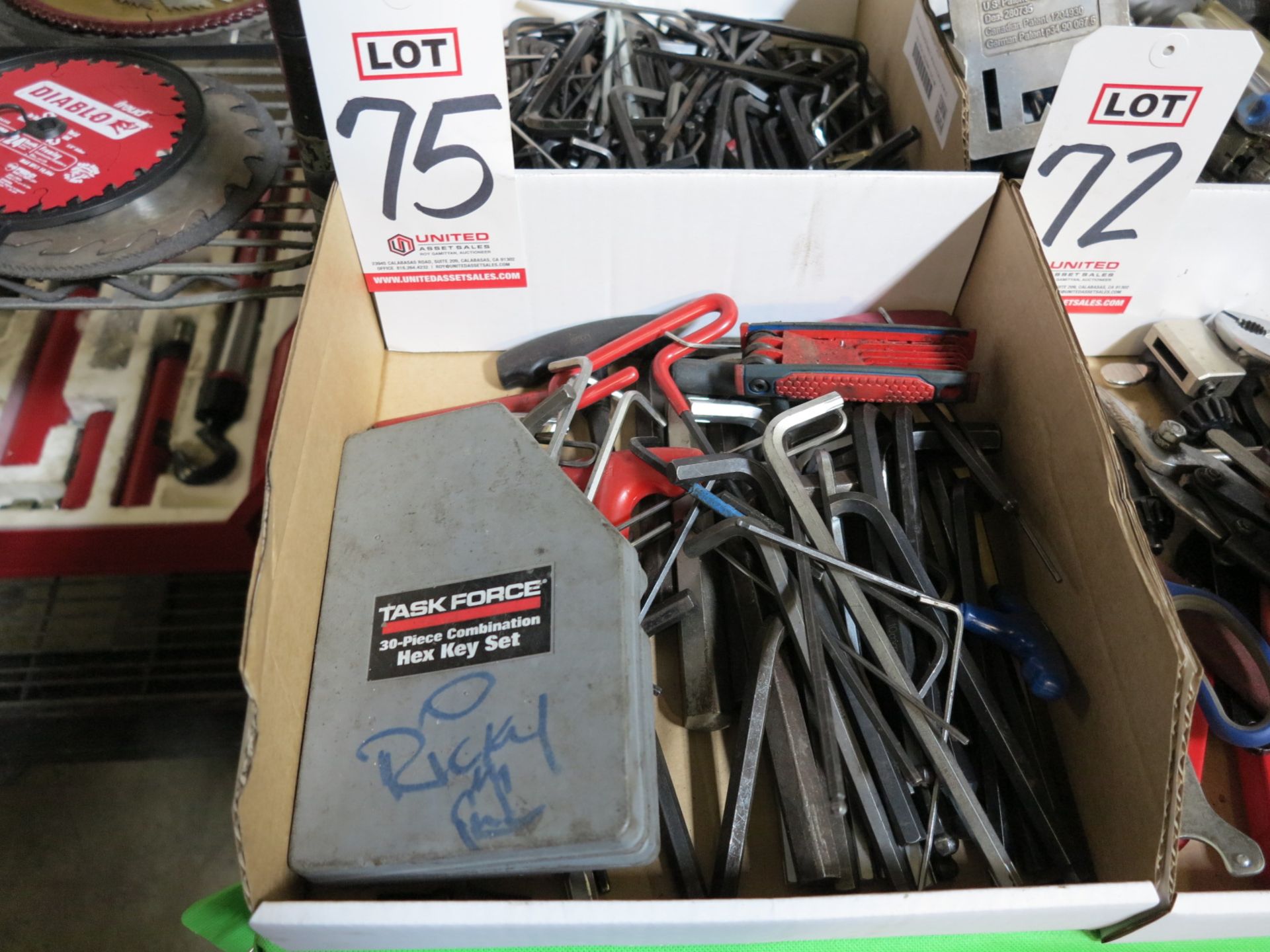 LOT - LARGE QUANTITY OF HEX WRENCHES