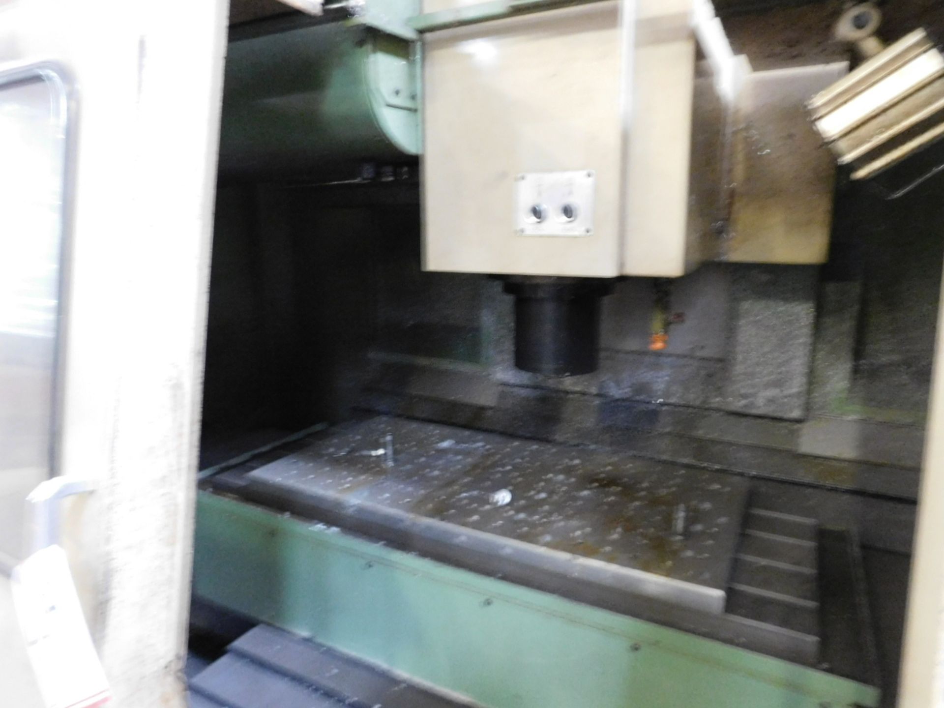 MORI SEIKI MV-45/40 VERTICAL MACHINING CENTER, FANUC 11M CNC CONTROL, S/N 1249 - Image 2 of 4