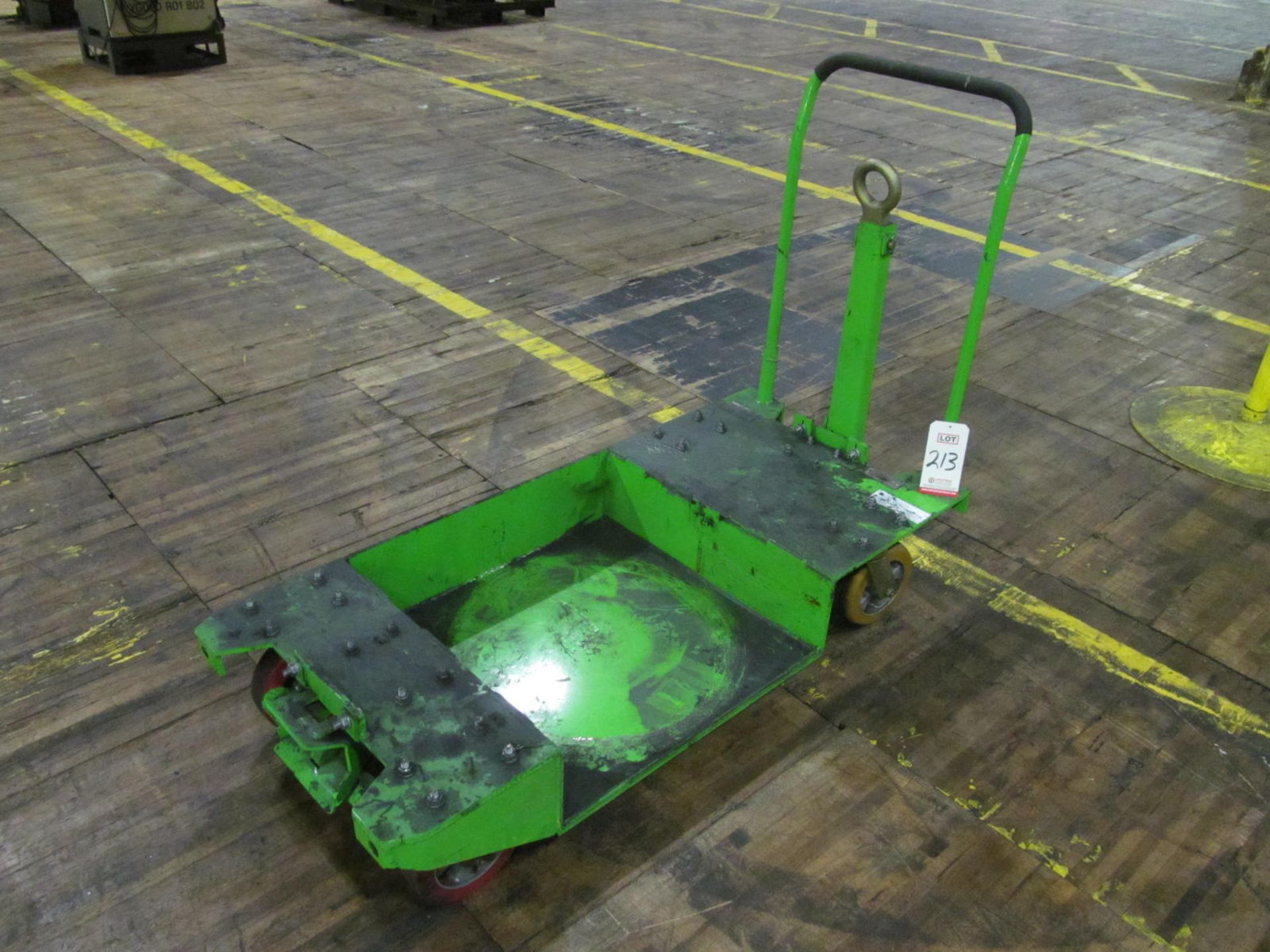 SCHARINE GROUP INC. WELD WIRE DRUM TOW CART, 1500 LB. CAPACITY, (LOC. K23)