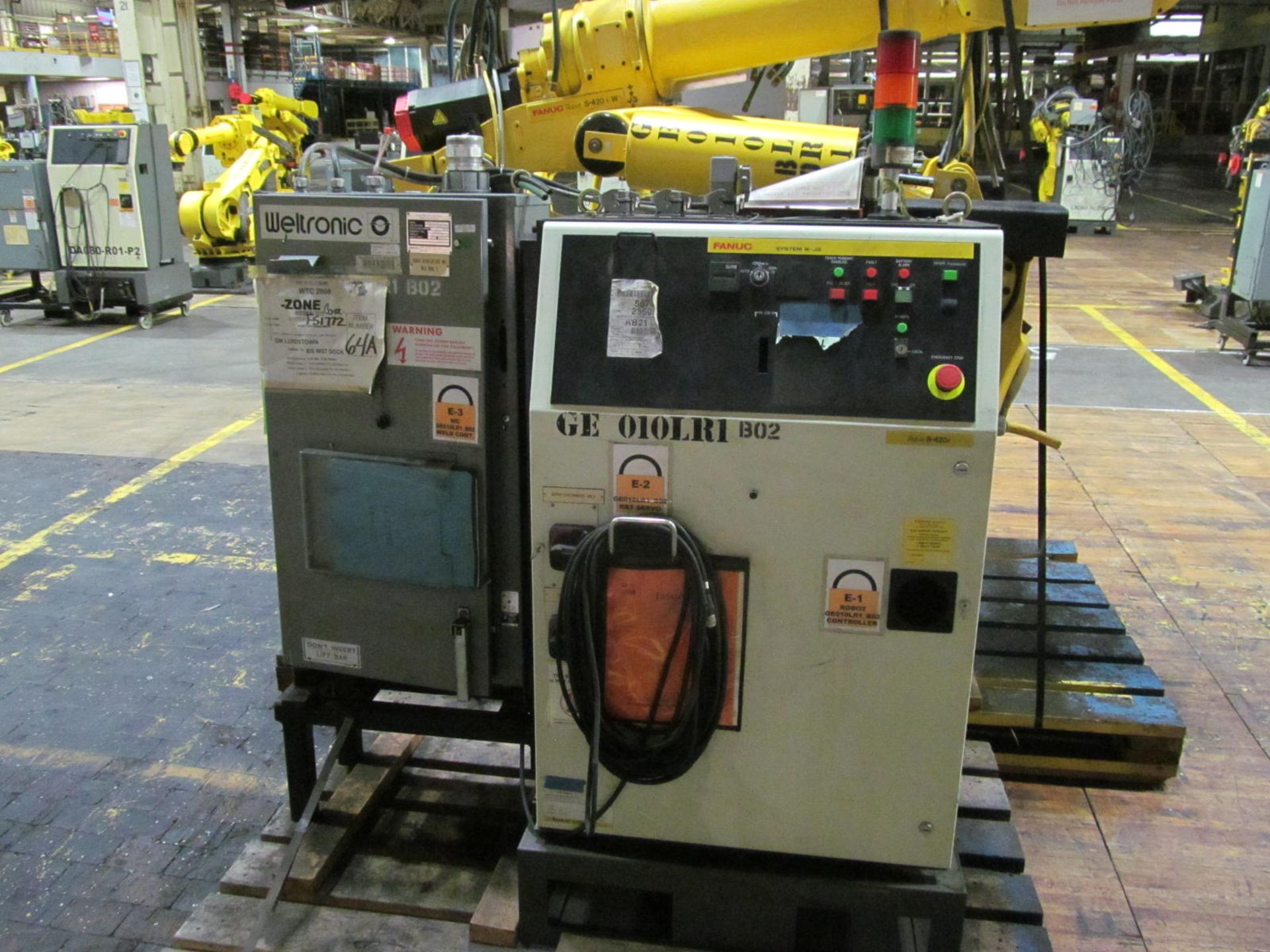 6-AXIS FANUC S-420iW ROBOT, S/N R01X03567 (2001), TYPE A05B-1313-B503, R-J2 CONTROL, (LOC.-N23) - Image 3 of 4