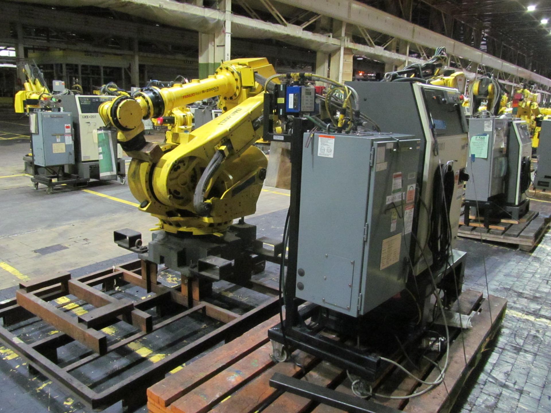 6-AXIS FANUC R-2000iA 165F ROBOT, S/N R03306897 (2003), TYPE A05B-1324-B203, R-J3iB CONTROL, (LOC.-