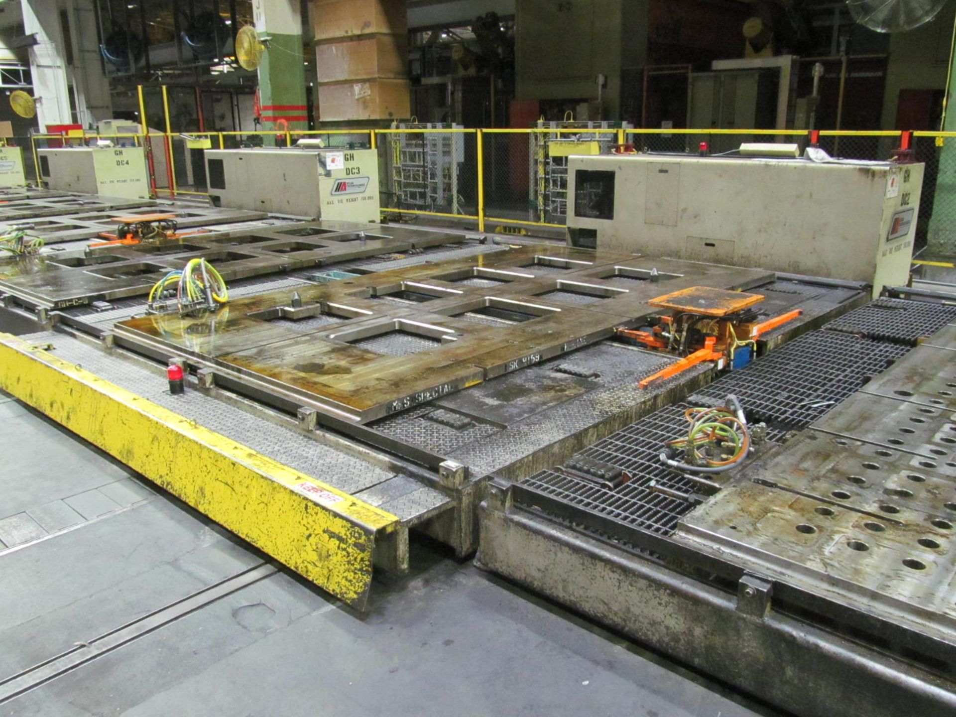 (5) ATLAS 150,000 LB. CAPACITY DIE CARTS w/ (5) DIE STANDS, *PLEASE NOTE: SUBJECT TO SELLER - Image 4 of 12