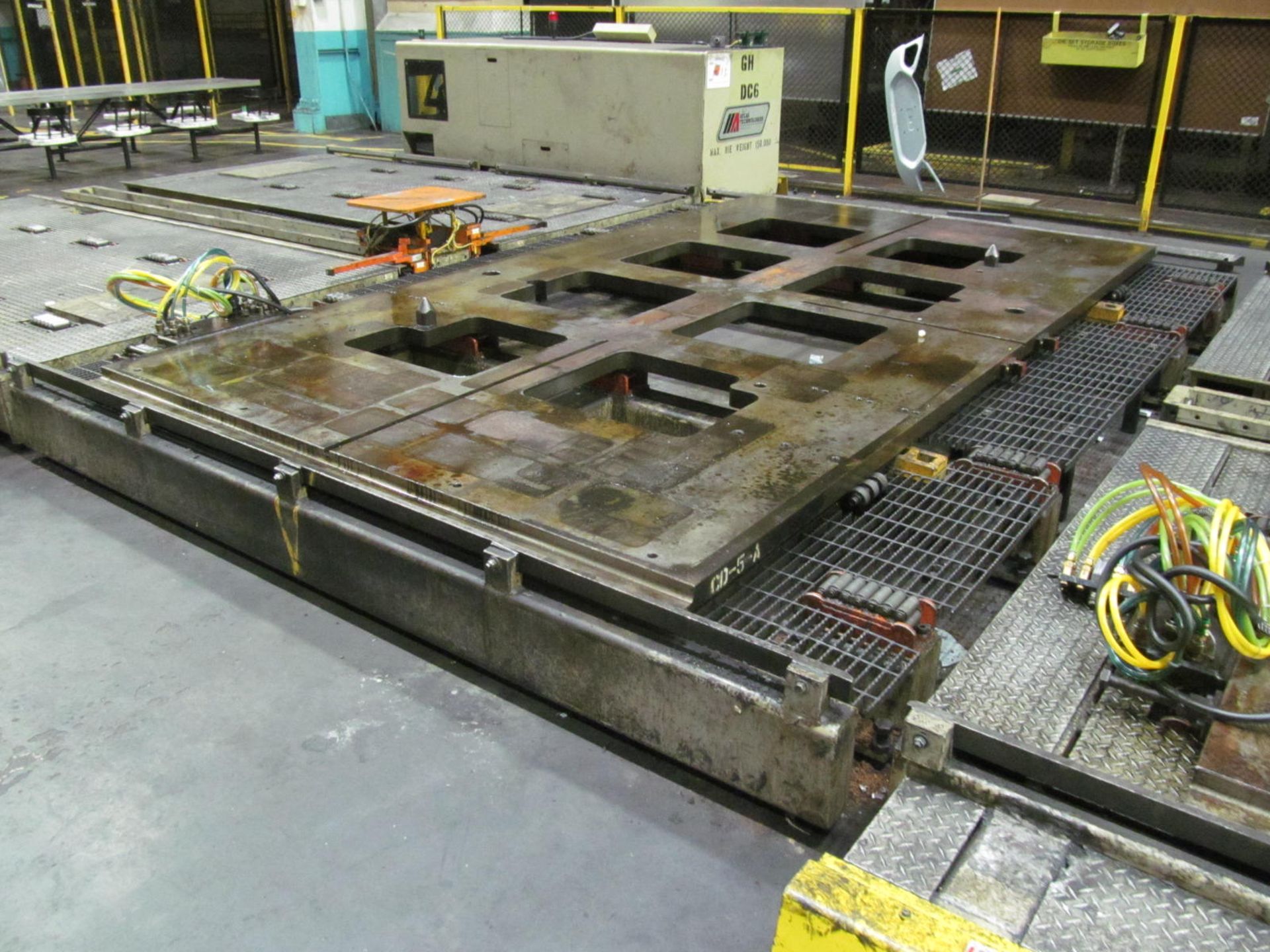 (5) ATLAS 150,000 LB. CAPACITY DIE CARTS w/ (5) DIE STANDS, *PLEASE NOTE: SUBJECT TO SELLER - Image 11 of 12