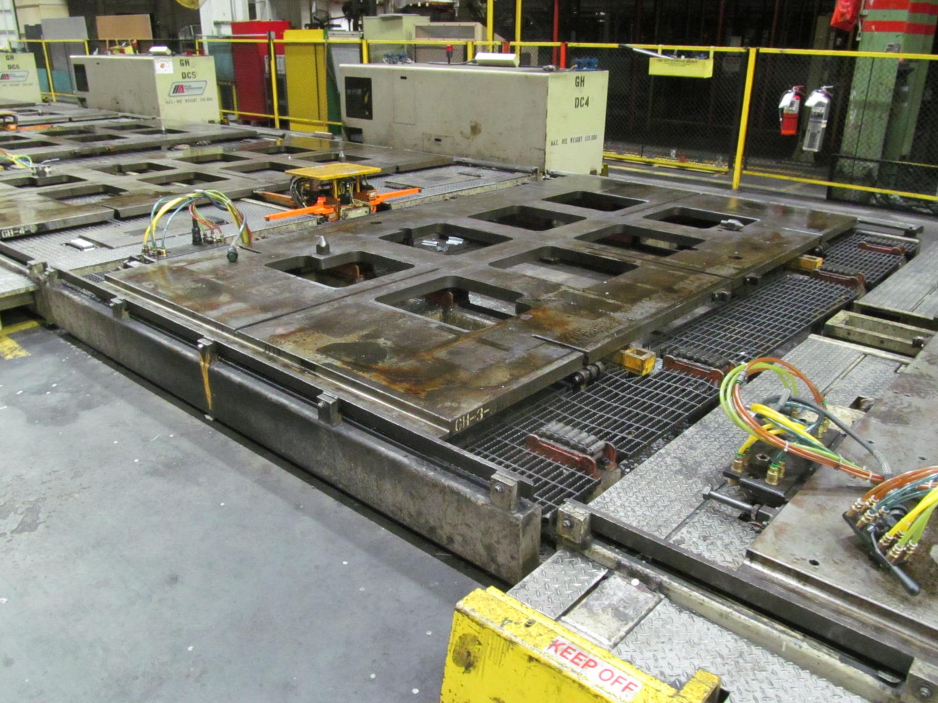 (5) ATLAS 150,000 LB. CAPACITY DIE CARTS w/ (5) DIE STANDS, *PLEASE NOTE: SUBJECT TO SELLER - Image 7 of 12