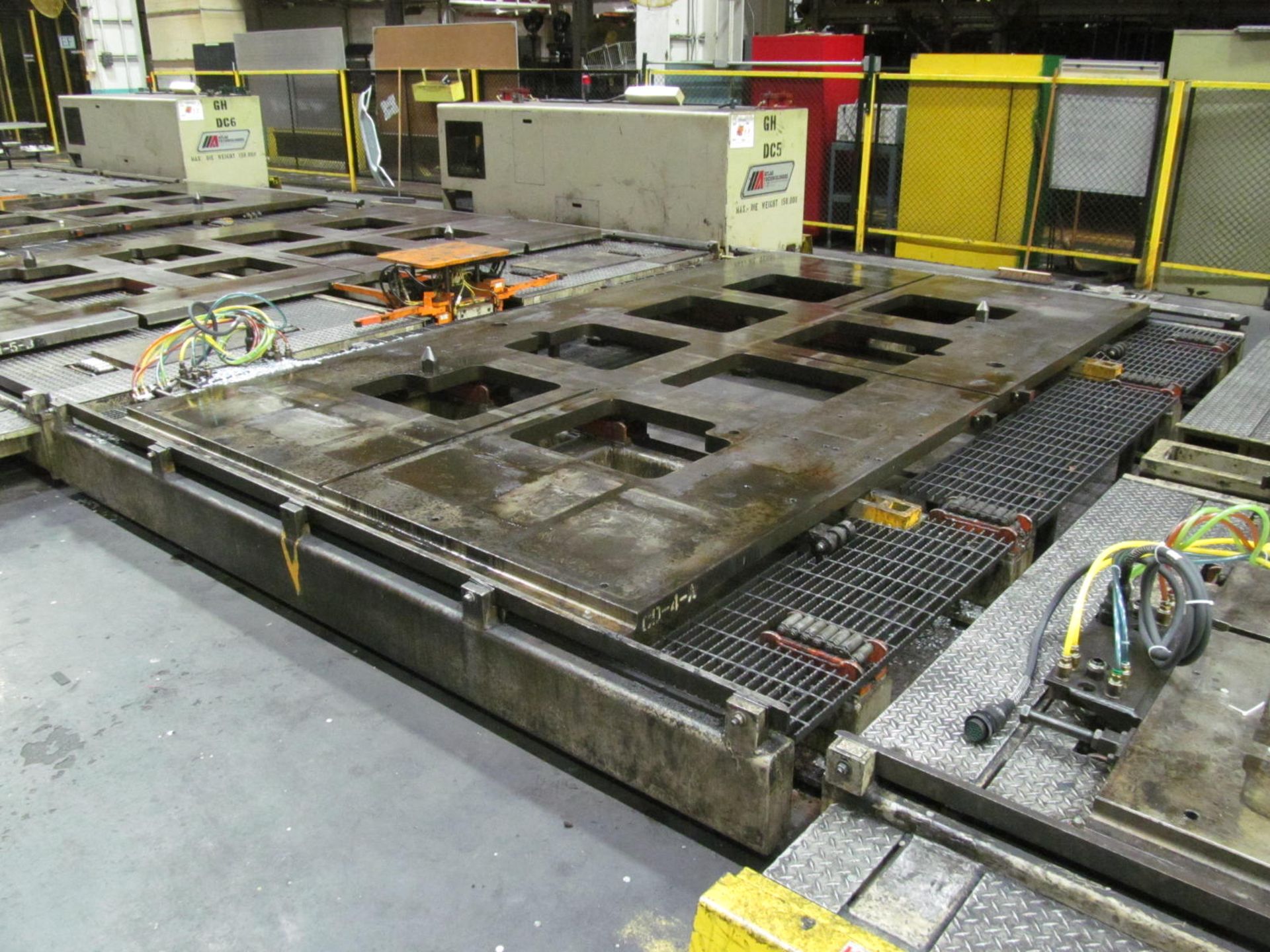 (5) ATLAS 150,000 LB. CAPACITY DIE CARTS w/ (5) DIE STANDS, *PLEASE NOTE: SUBJECT TO SELLER - Image 9 of 12