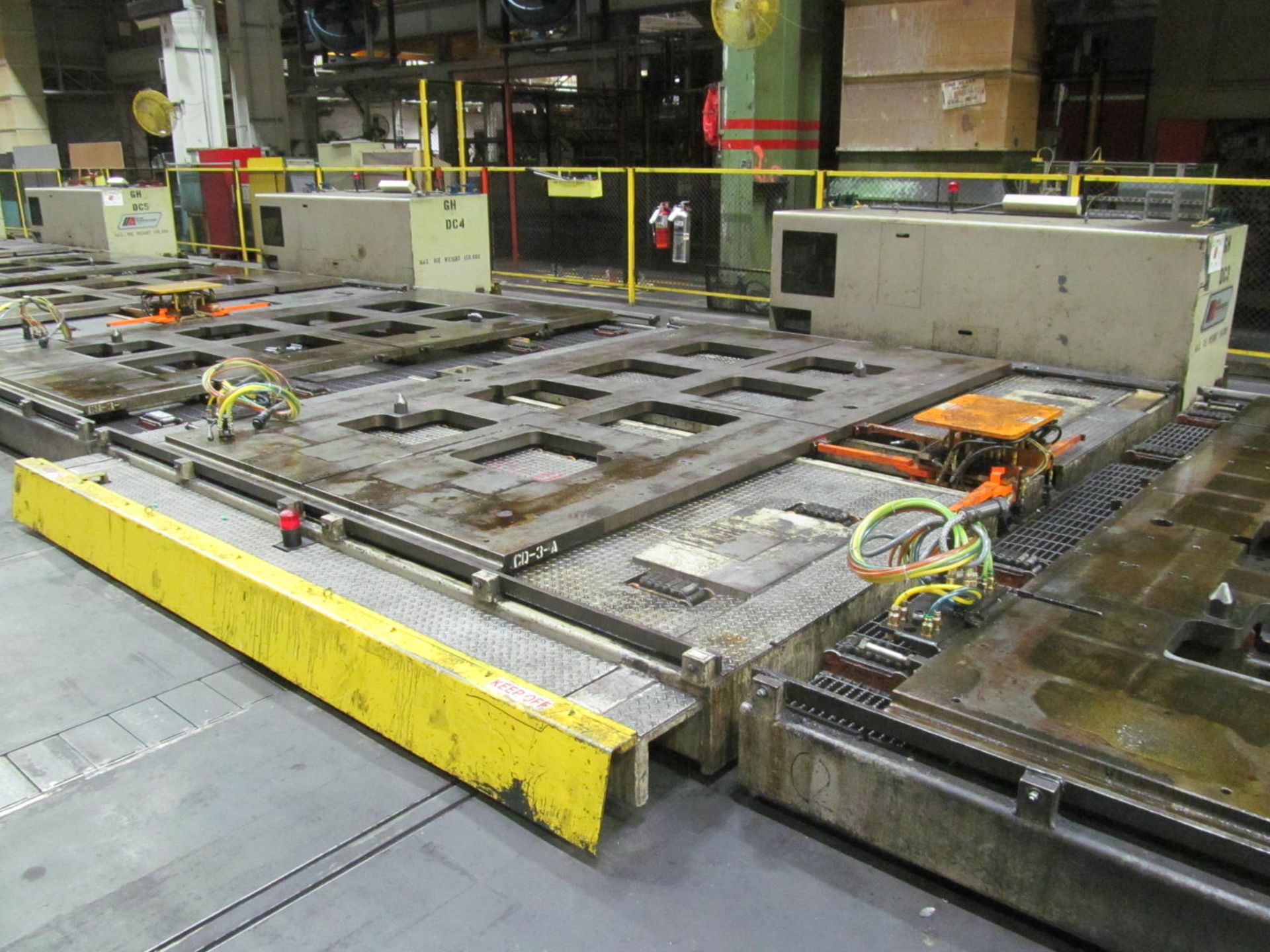 (5) ATLAS 150,000 LB. CAPACITY DIE CARTS w/ (5) DIE STANDS, *PLEASE NOTE: SUBJECT TO SELLER - Image 6 of 12