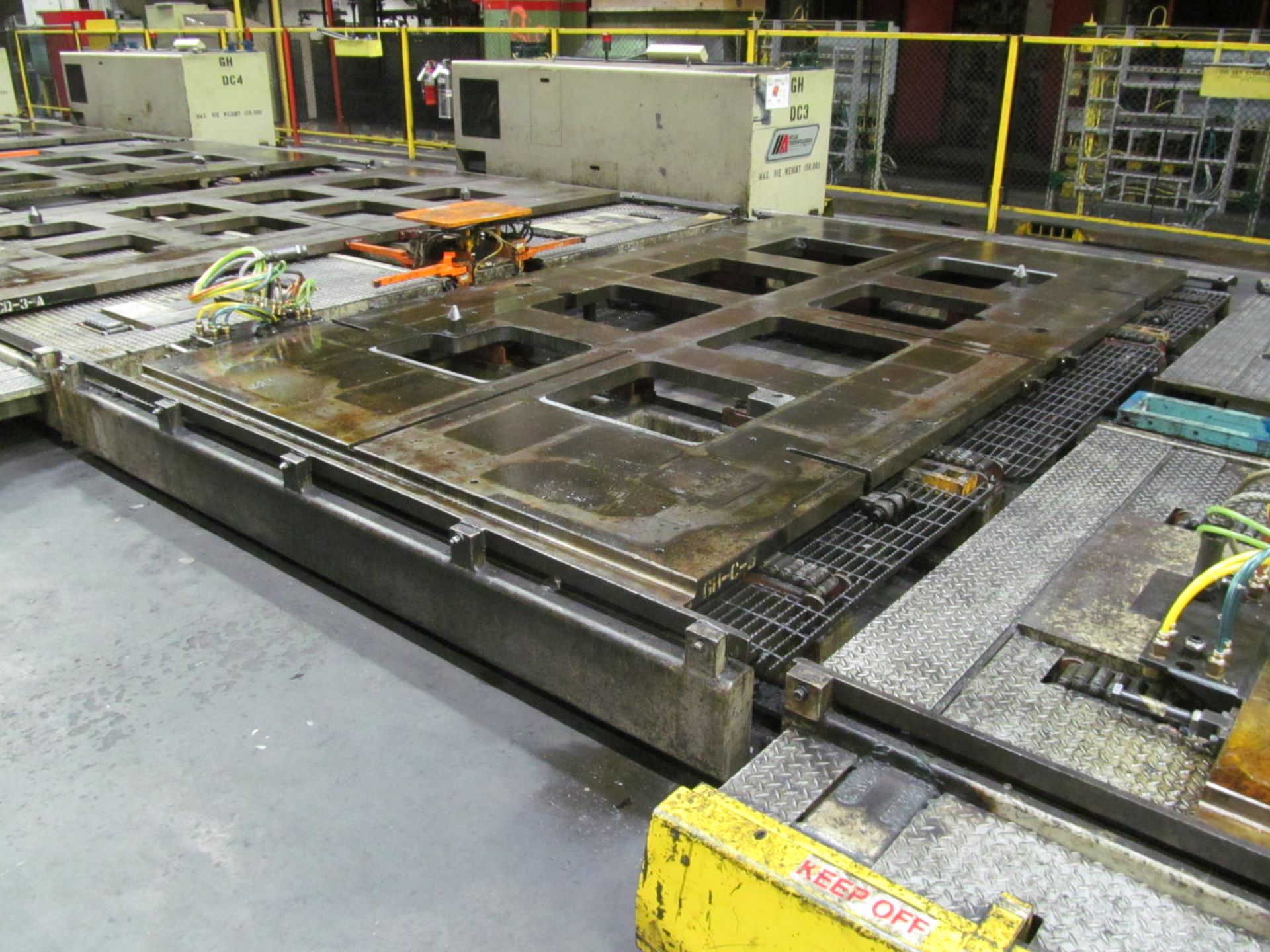 (5) ATLAS 150,000 LB. CAPACITY DIE CARTS w/ (5) DIE STANDS, *PLEASE NOTE: SUBJECT TO SELLER - Image 5 of 12