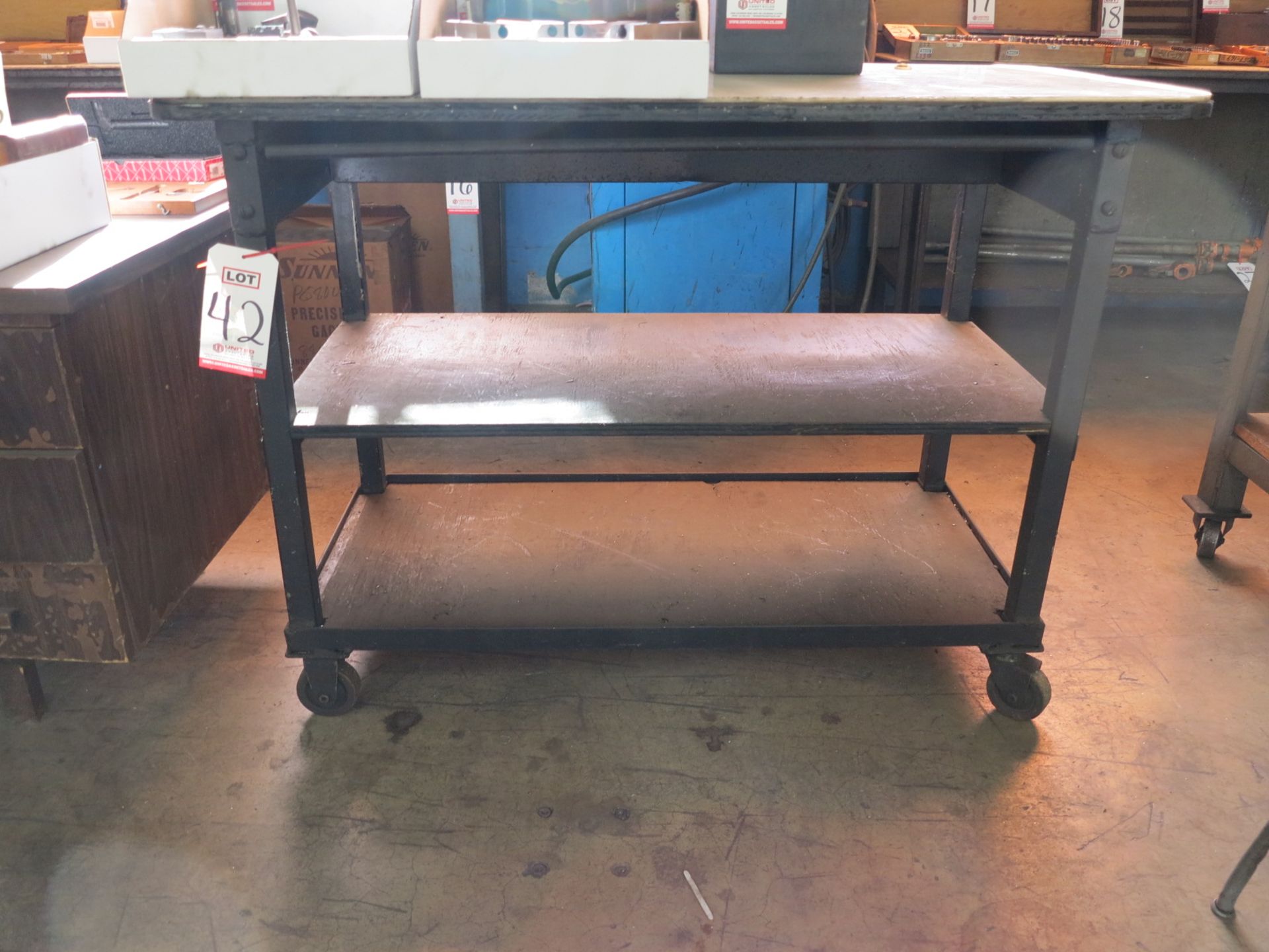 SHOP CART, 22" X 48", CONTENTS NOT INCLUDED