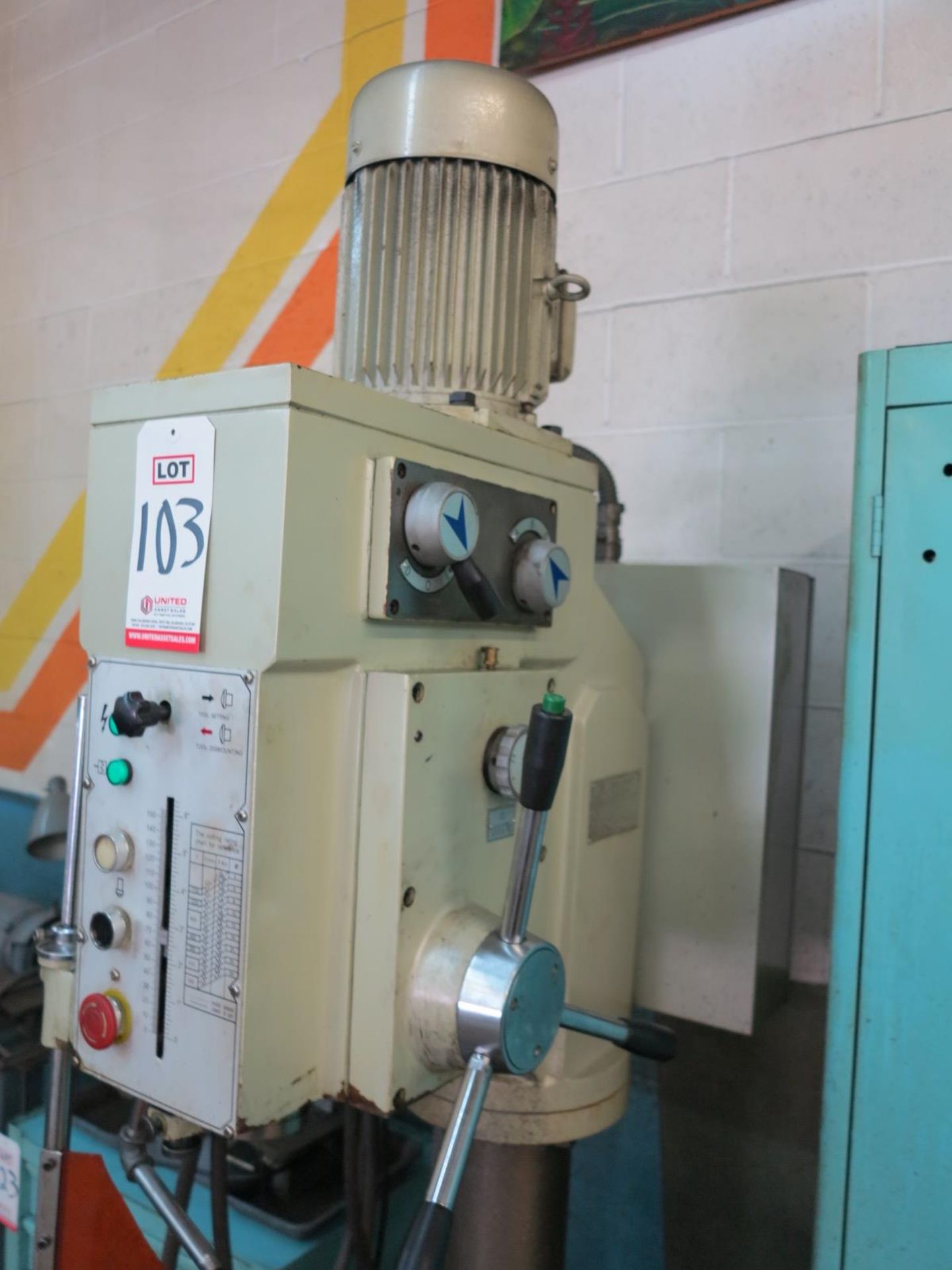 2007 VERTICAL DRILLING MACHINE, MODEL Z5035A, S/N 357032044, MAX DRILLING CAPACITY: 35 MM - Image 3 of 4