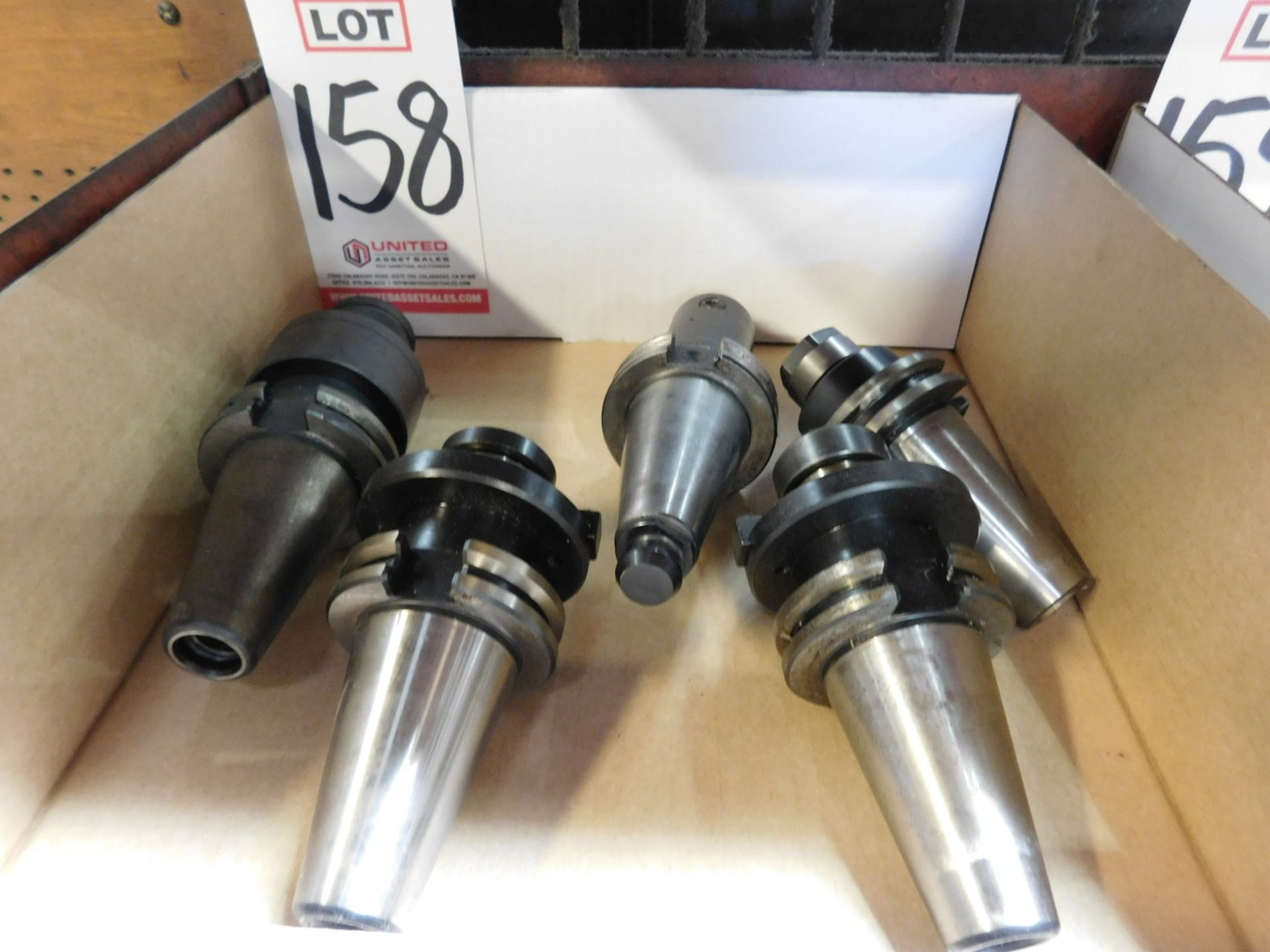 LOT - (5) CAT 40 TOOL HOLDERS