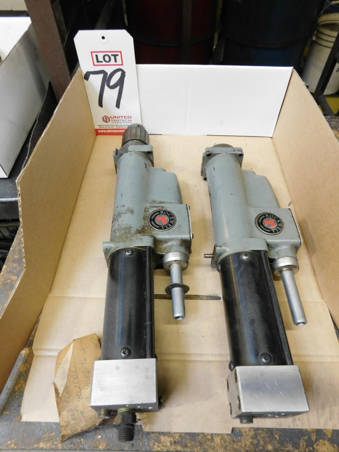 LOT - (2) ROCKWELL/BUCKEYE MODEL 807B FEEDING DRILL BODIES