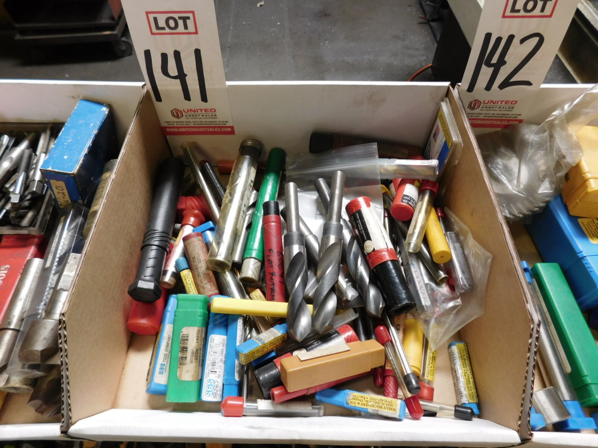 LOT - CUTTERS, DRILLS, ETC.