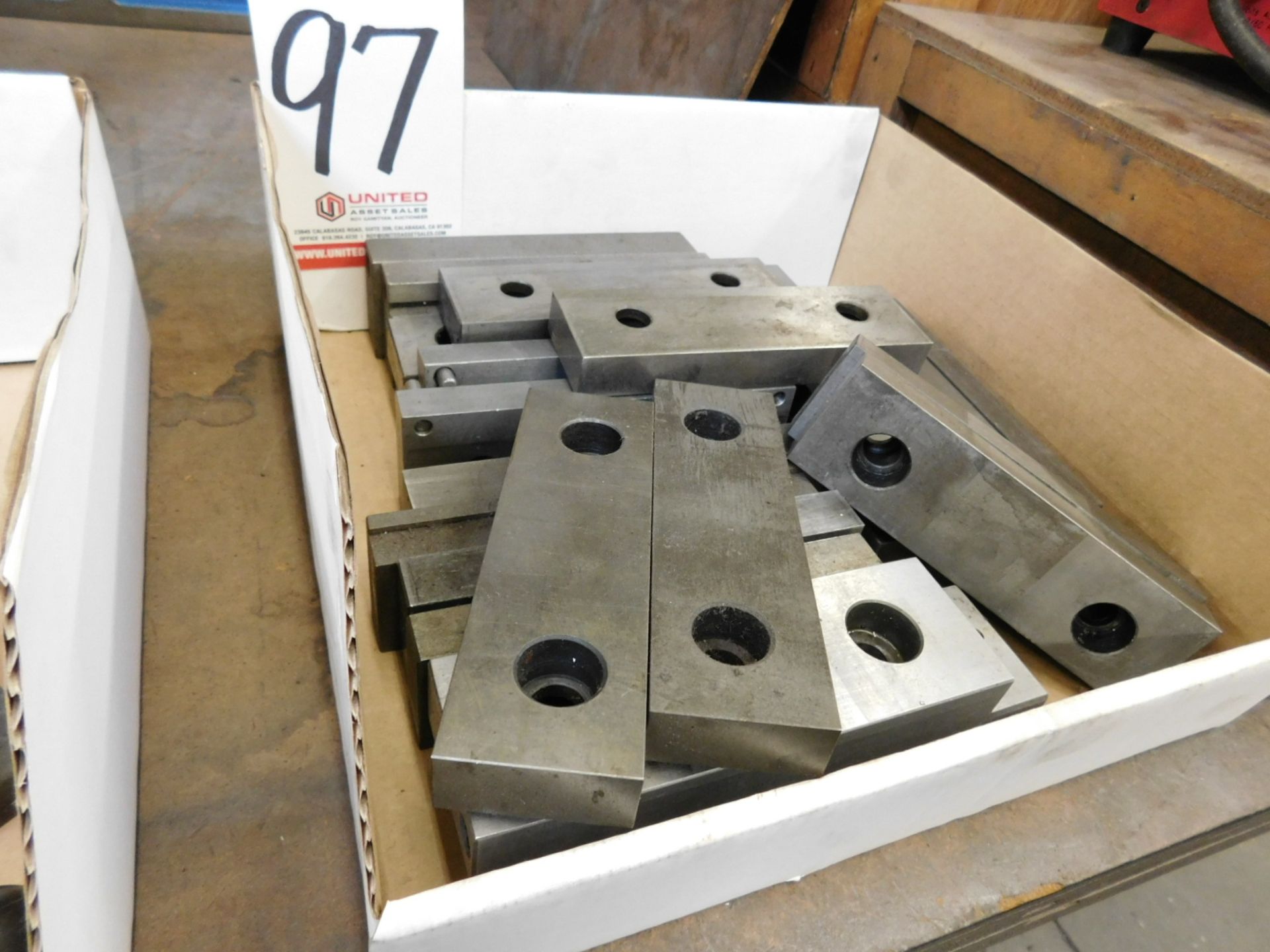 LOT - STEEL VISE JAWS FOR 6" MACHINE VISES