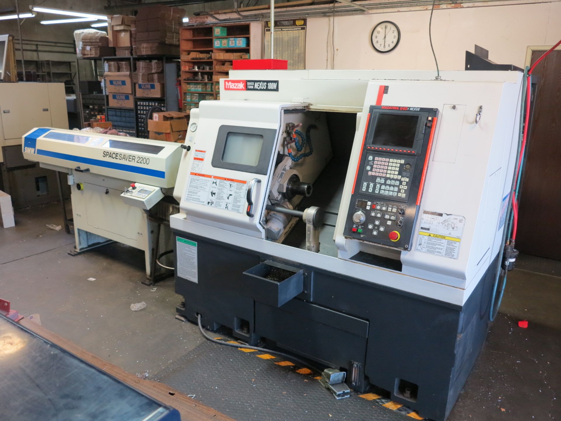 2006 MAZAK QTN NEXUS 100M CNC LATHE, MAZATROL 640T FUSION NEXUS CNC CONTROL, FULL C-AXIS SPINDLE - Image 15 of 23