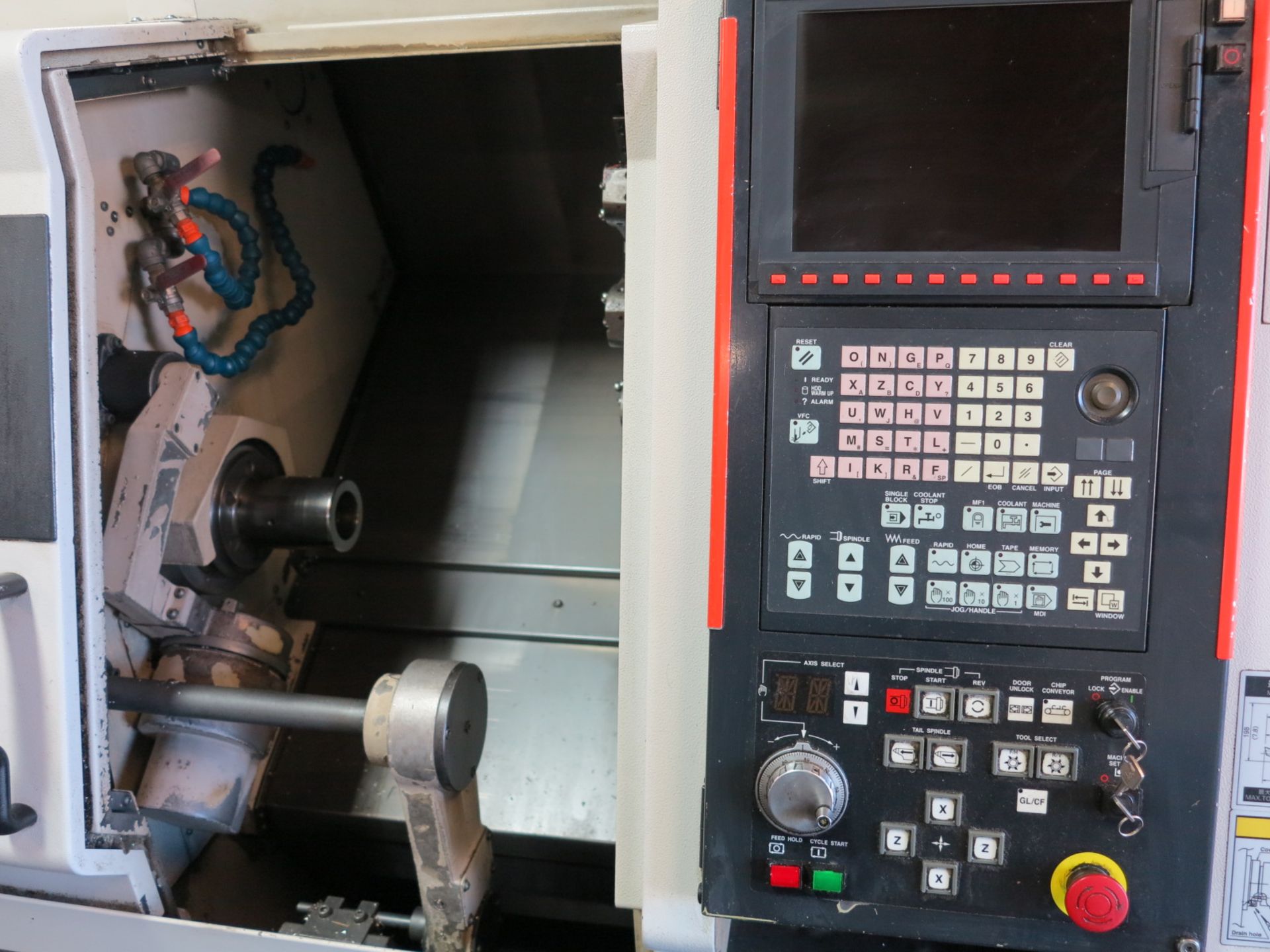 2006 MAZAK QTN NEXUS 100M CNC LATHE, MAZATROL 640T FUSION NEXUS CNC CONTROL, FULL C-AXIS SPINDLE - Image 21 of 23