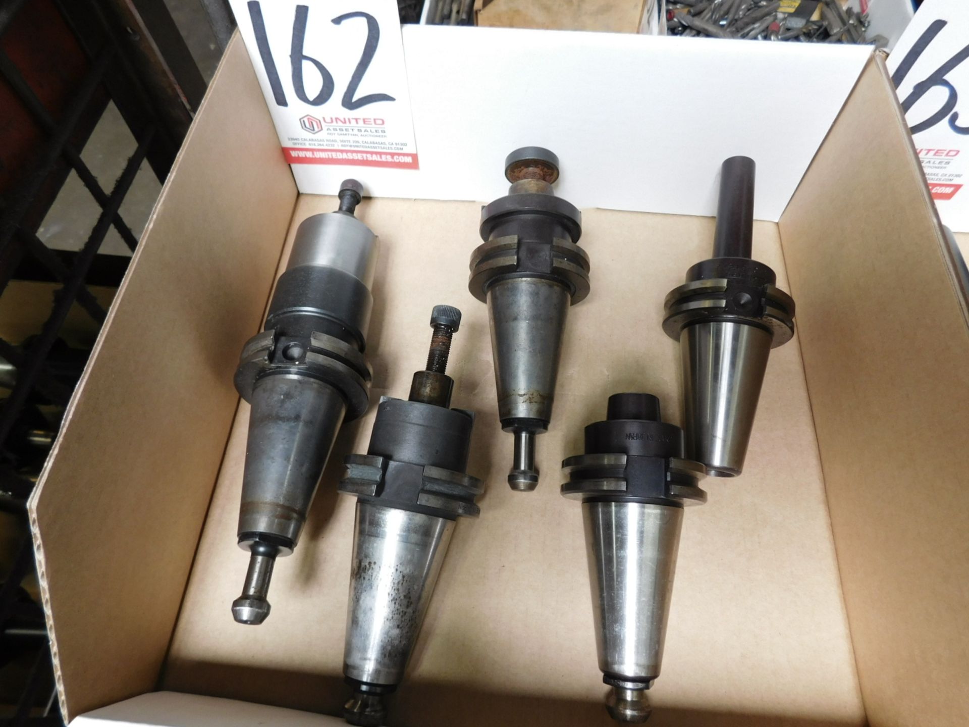 LOT - (5) CAT 40 TOOL HOLDERS