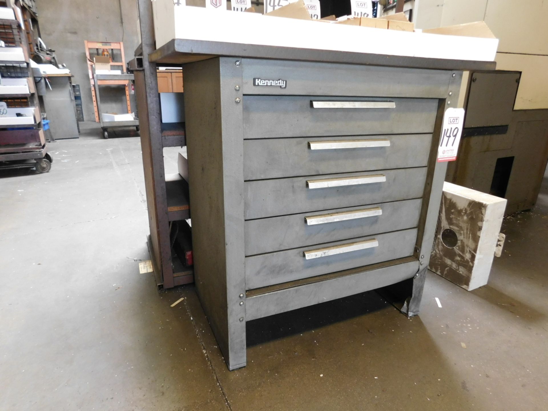 KENNEDY 5-DRAWER TOOL CABINET, EMPTY