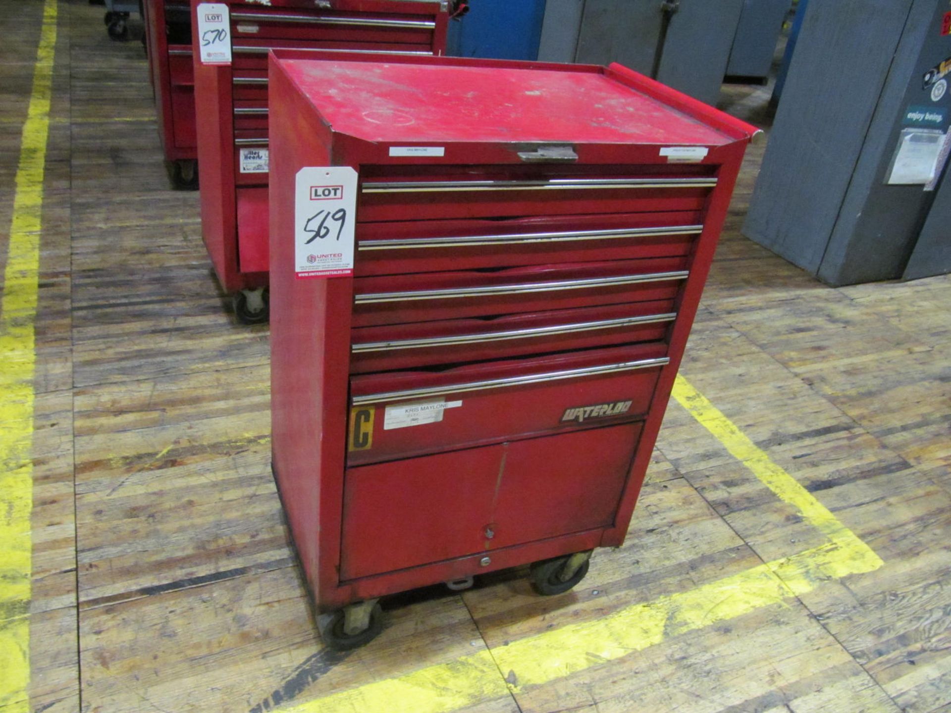 5-DRAWER WATERLOO TOOL CHEST (LOC. N25)