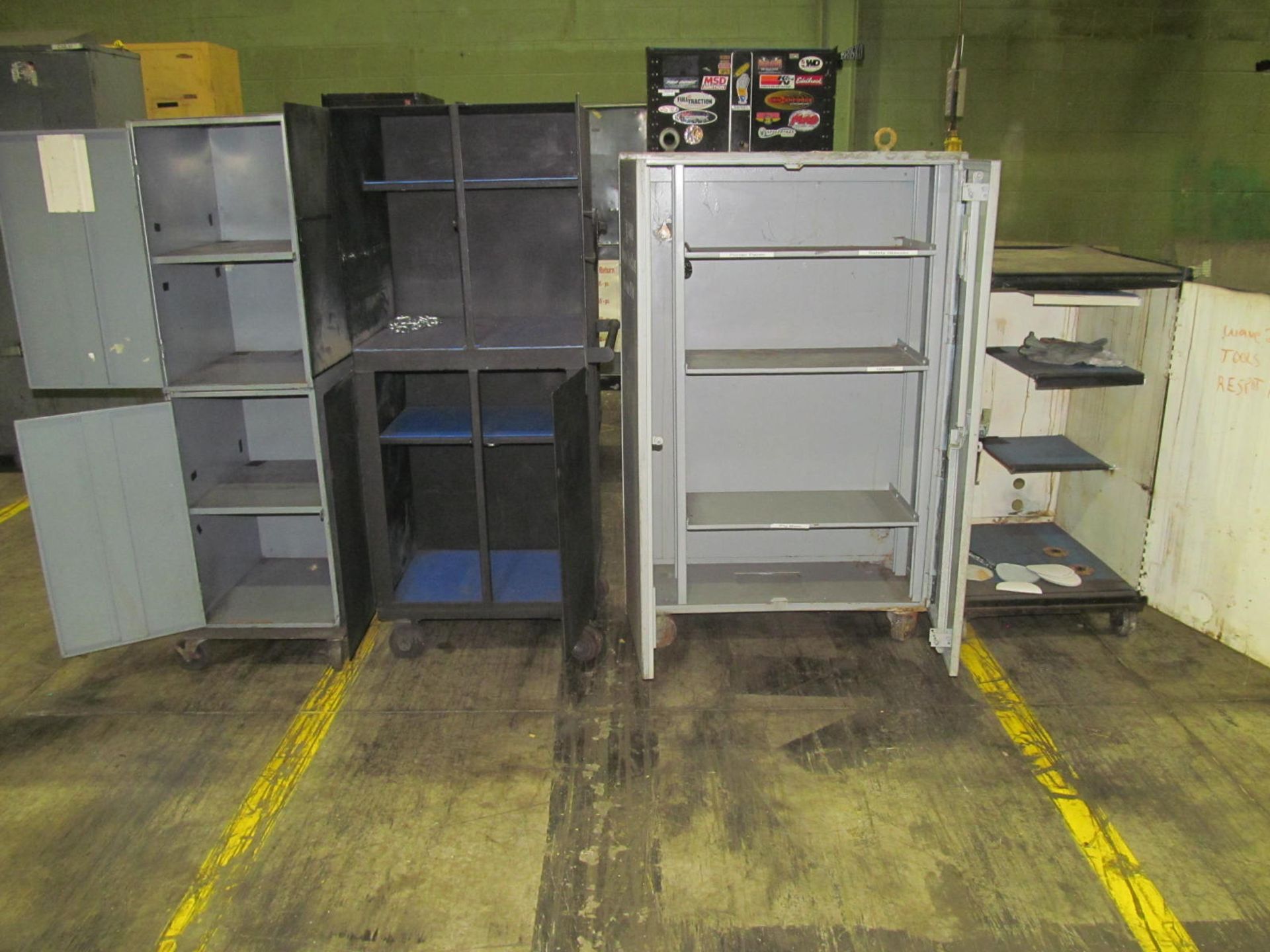 LOT - (4) ASSORTED STEEL CABINETS (LOC. P29) - Image 2 of 2