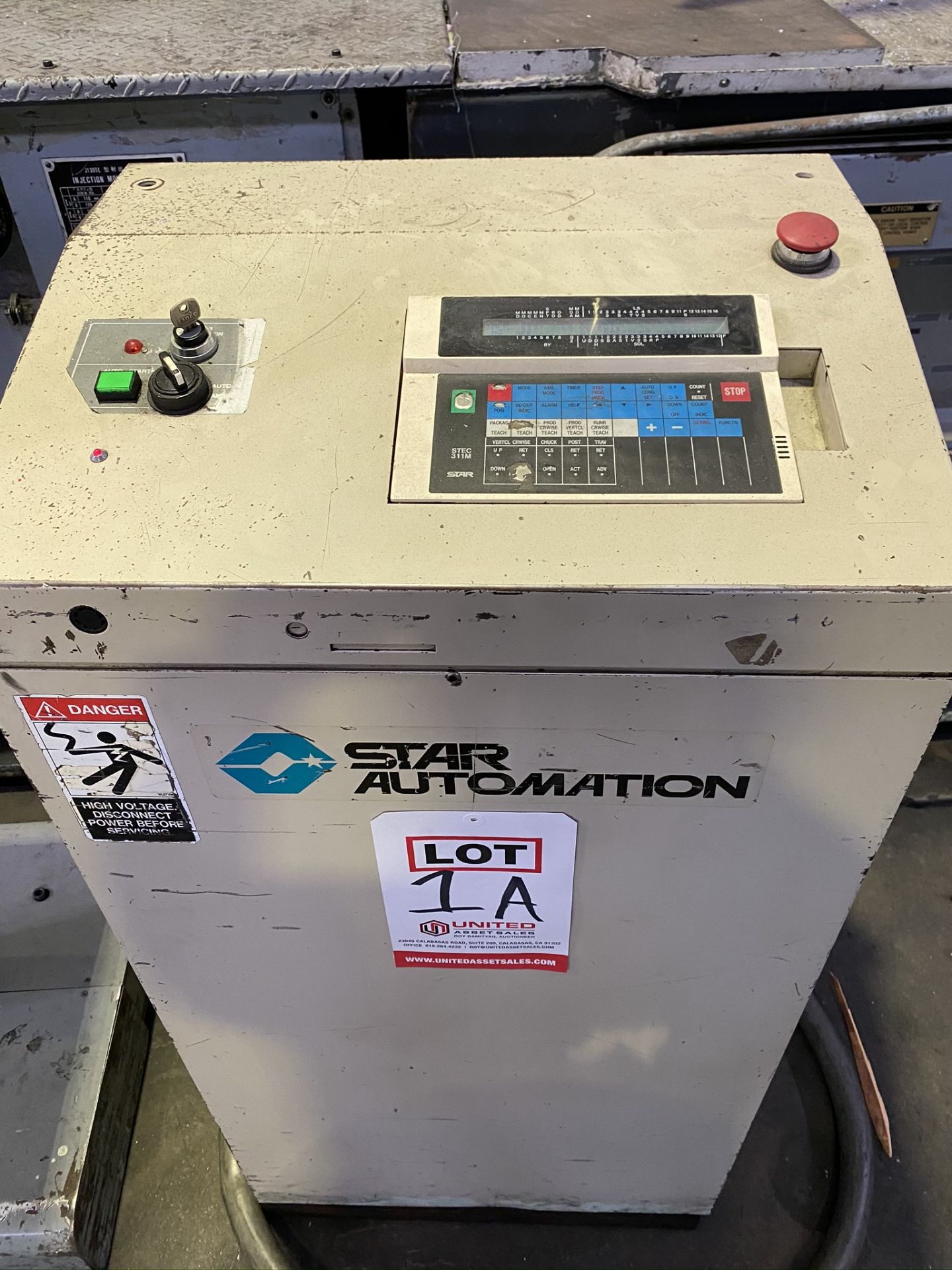 STAR AUTOMATION TM-1700BM ROBOT, AUTOMATIC UNLOADER, CONTROL - Image 9 of 9