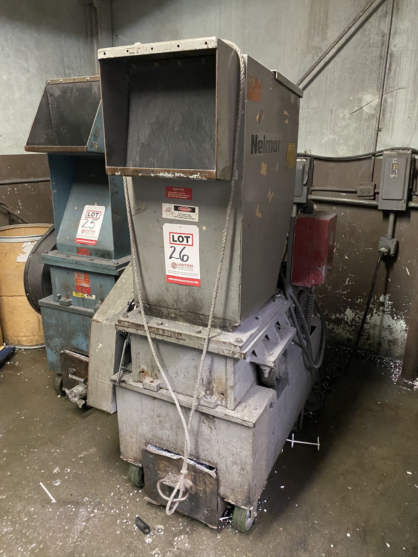 NELMOR 10 HP GRANULATOR