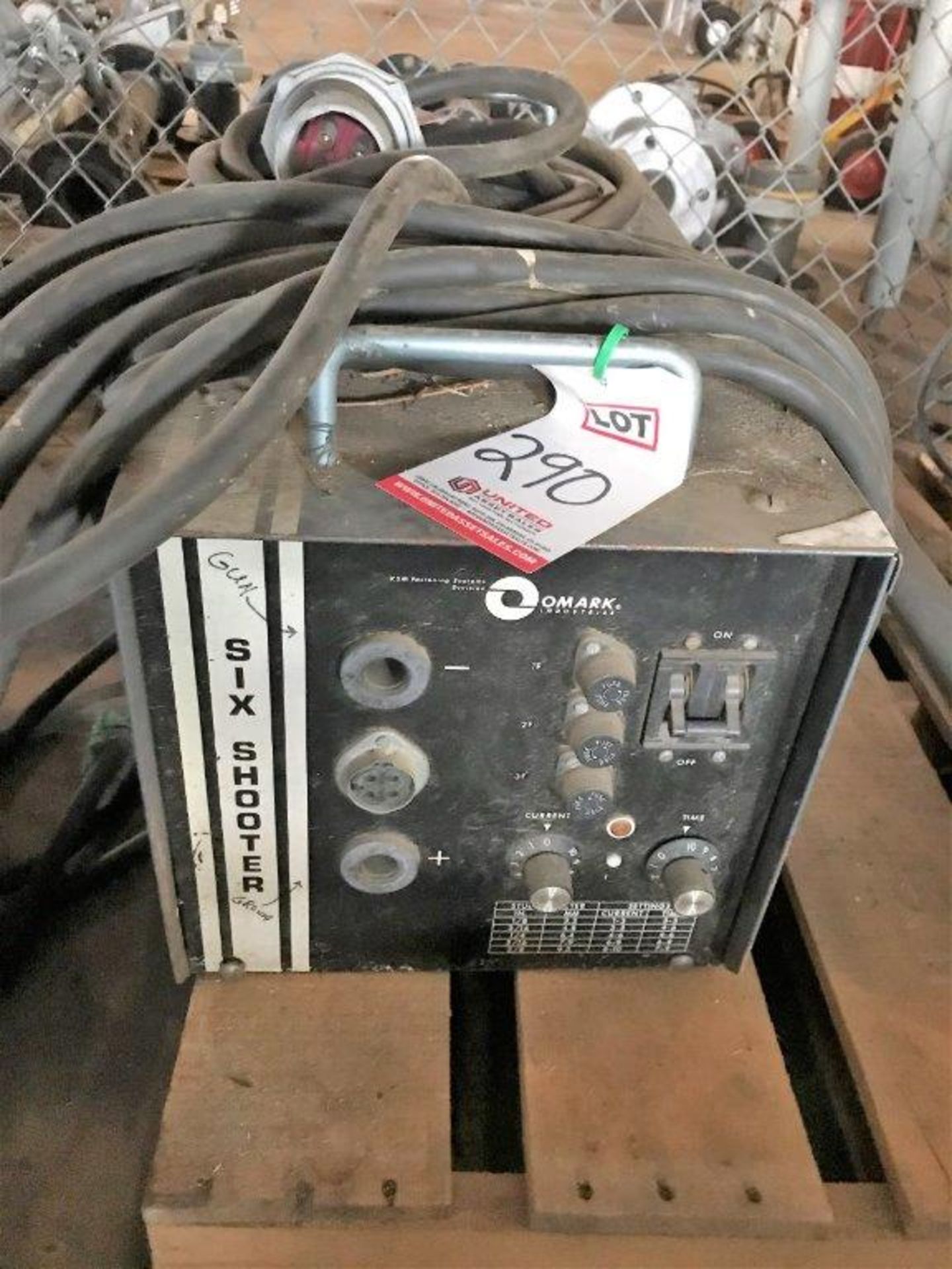 OMARC IND., SIX SHOOTER STUD WELDER, 460 VOLT